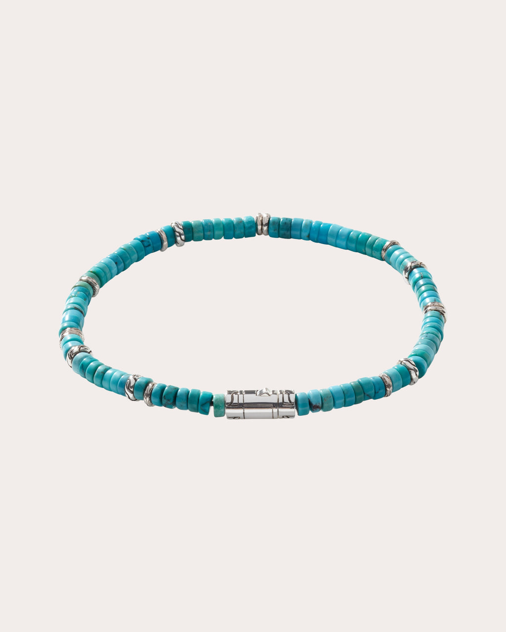 4mm Turquoise Heishi Bracelet