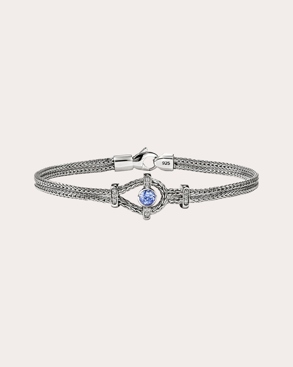 Tanzanite & Diamond Icon Bracelet