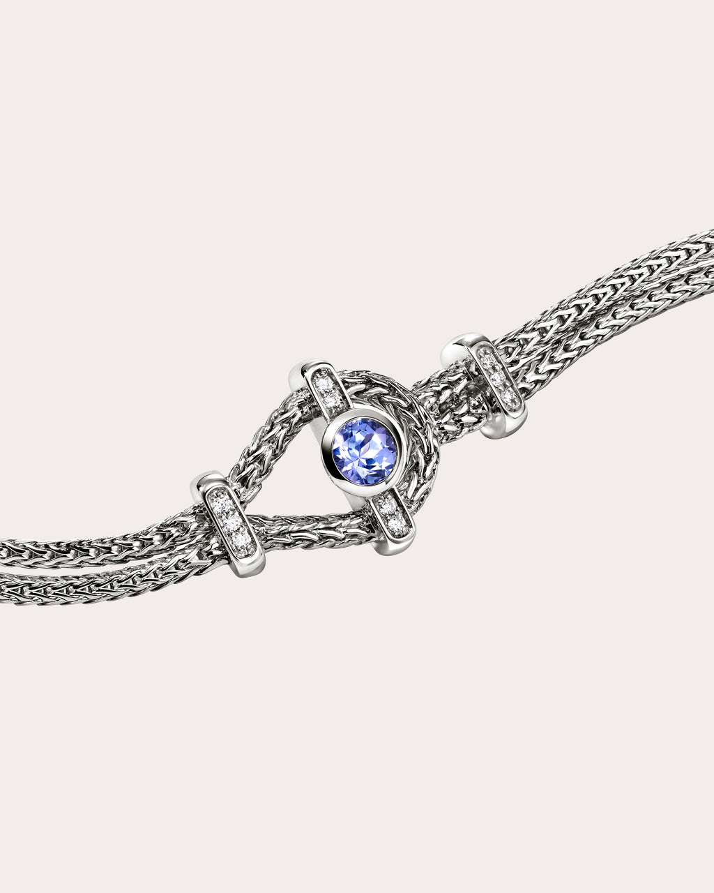 Tanzanite & Diamond Icon Bracelet