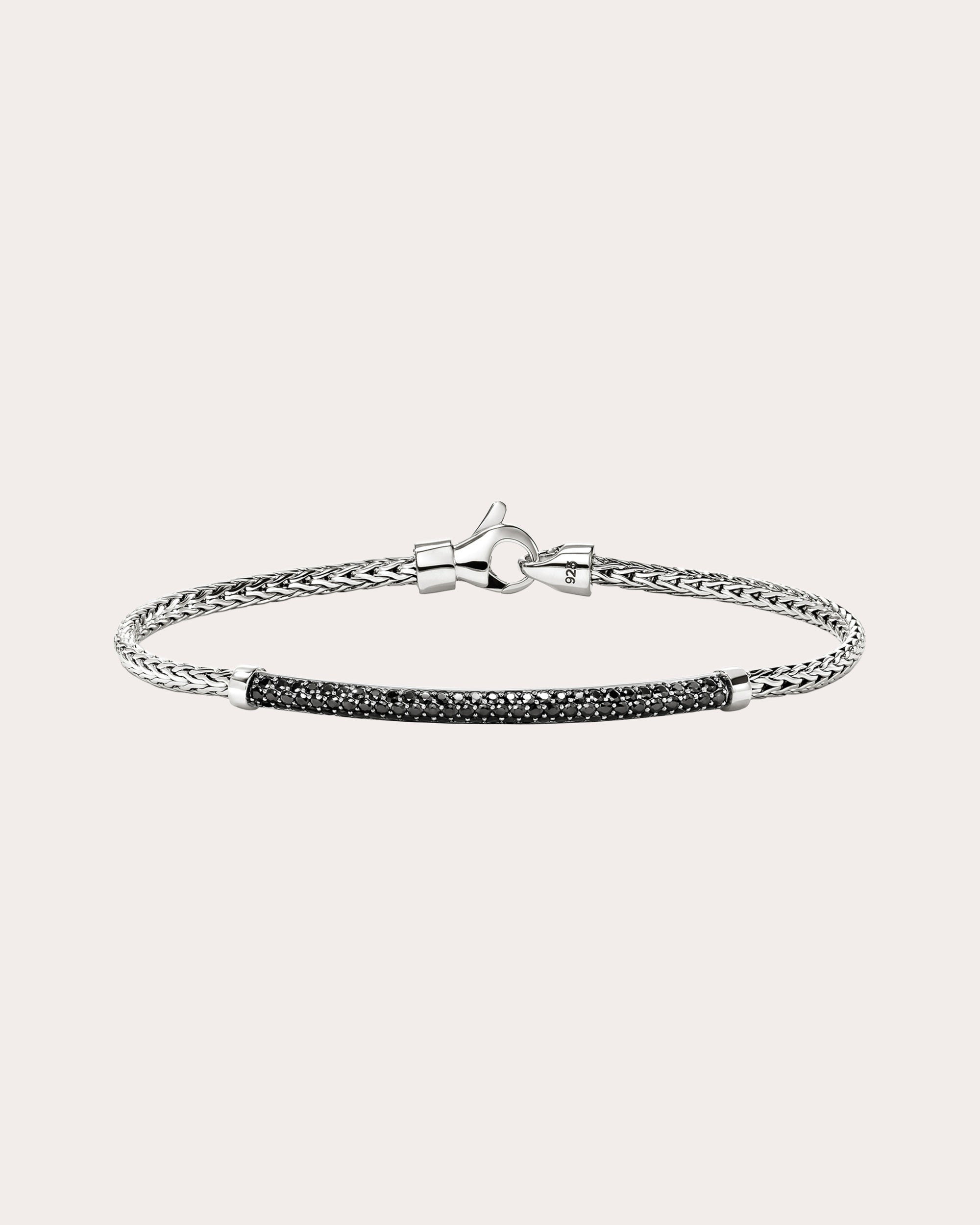 Black Sapphire JH Essential Pavé Bracelet