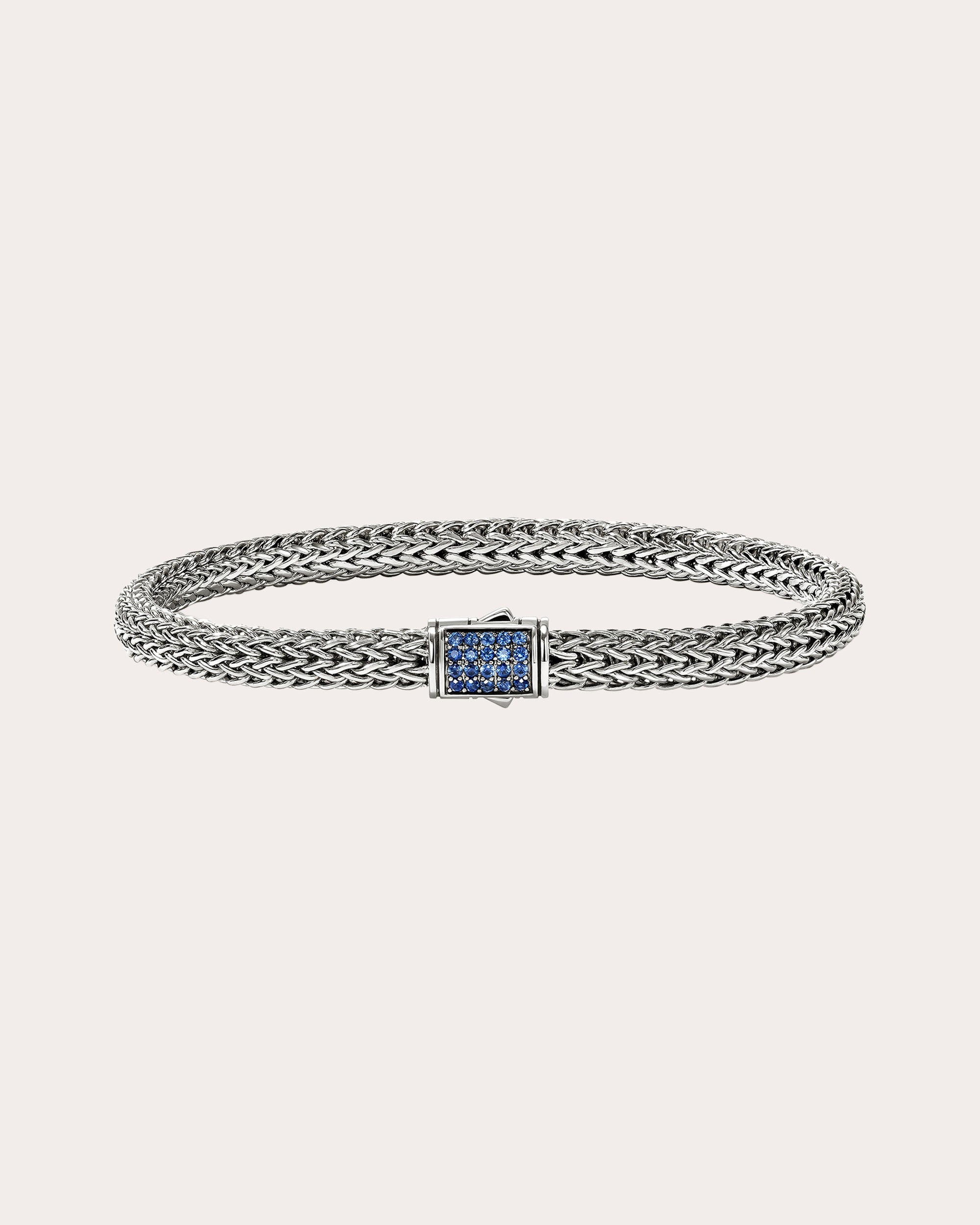 Sapphire 5mm Icon Chain Bracelet