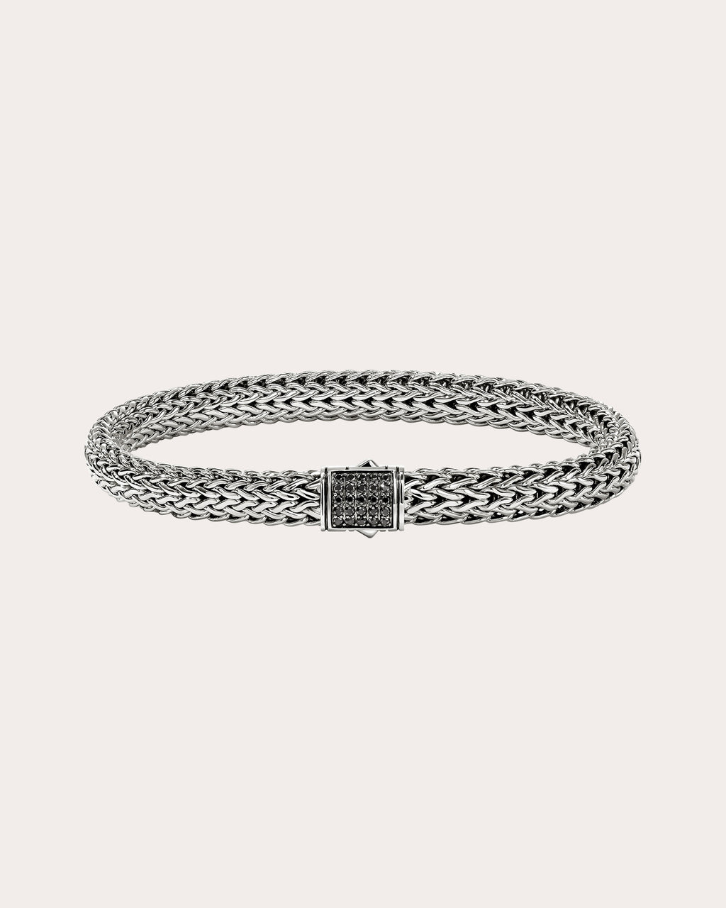 Black Sapphire 6.5mm Icon Chain Bracelet