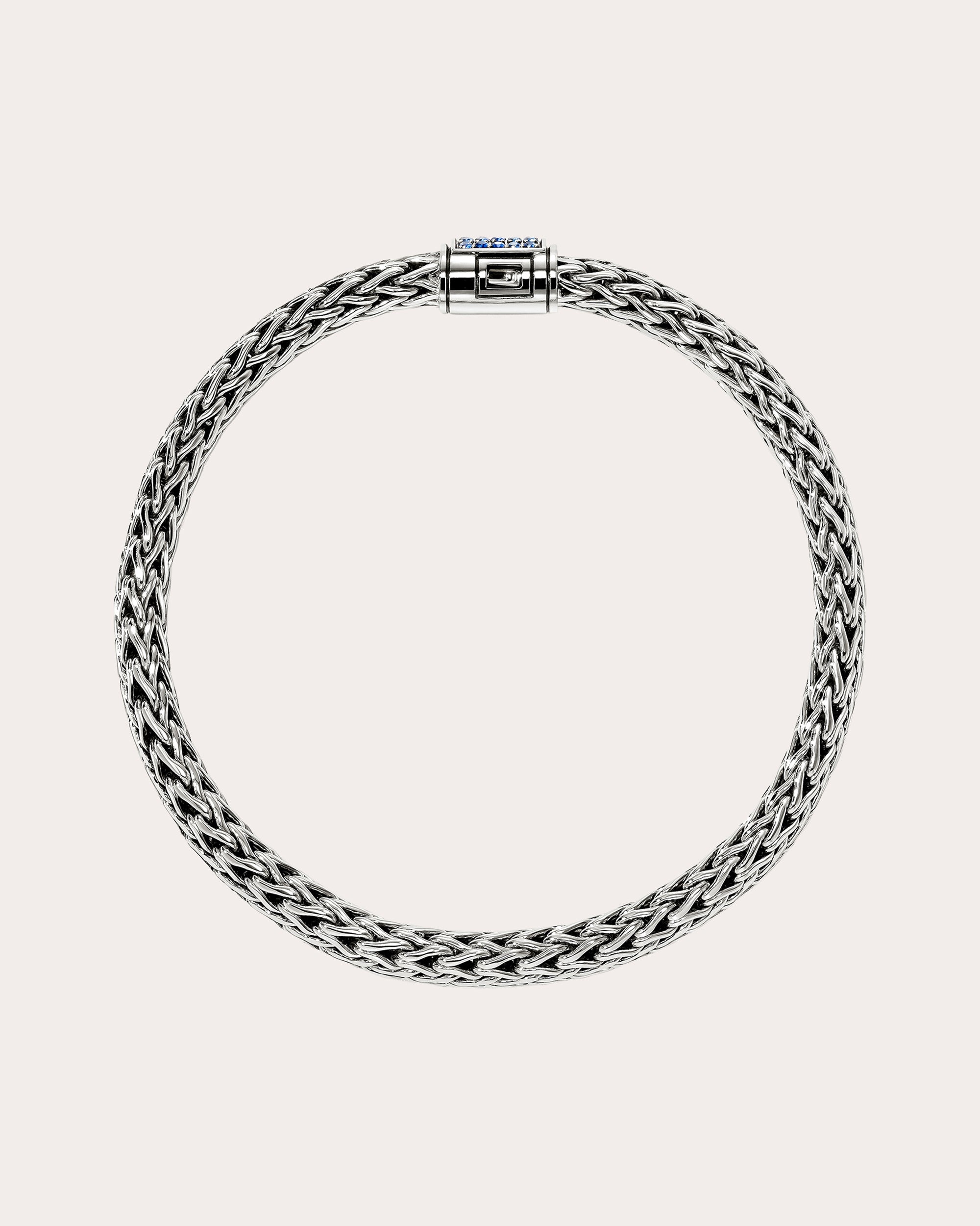 Sapphire 6.5mm Icon Chain Bracelet