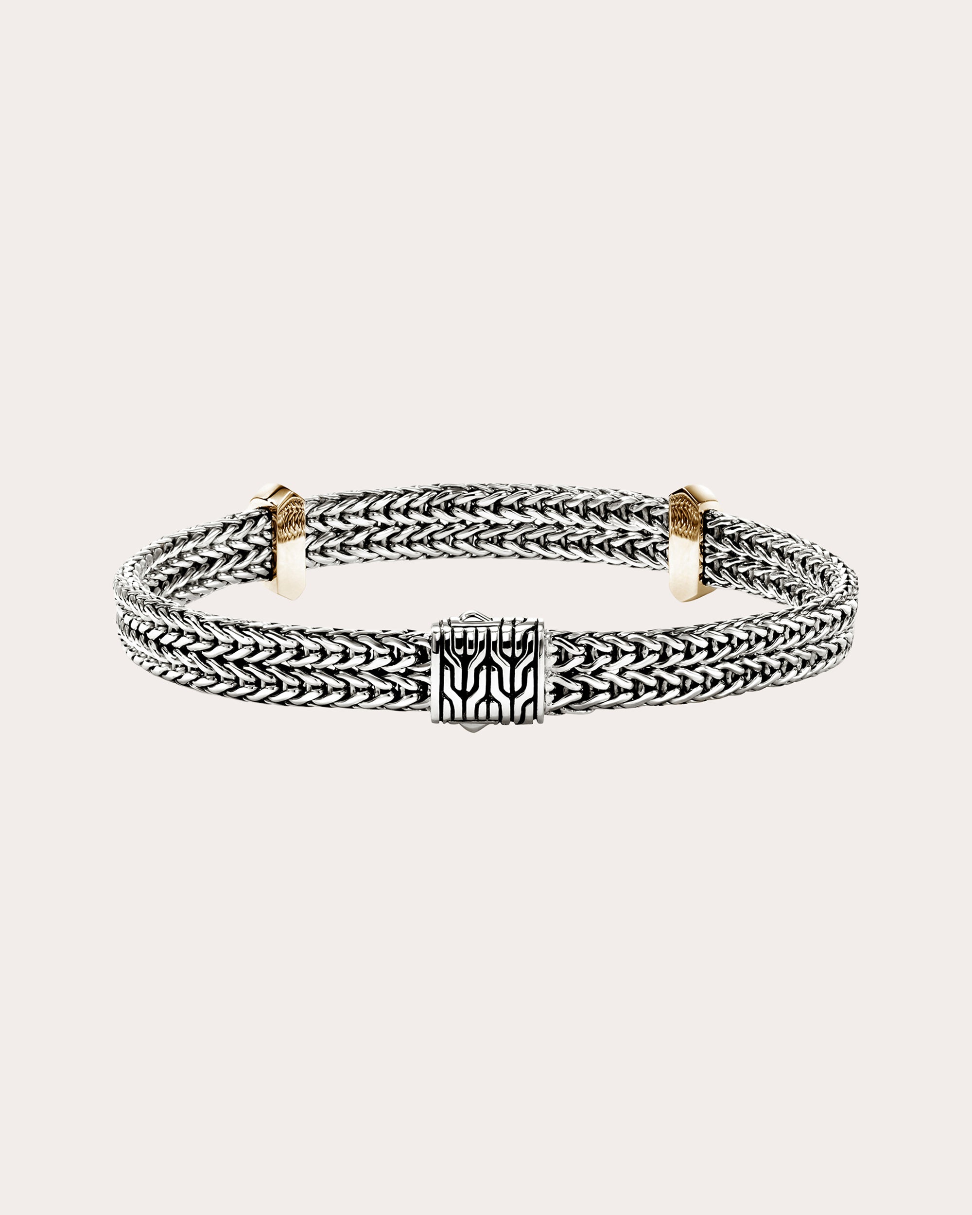 Two-Tone 6mm Icon Link Bracelet