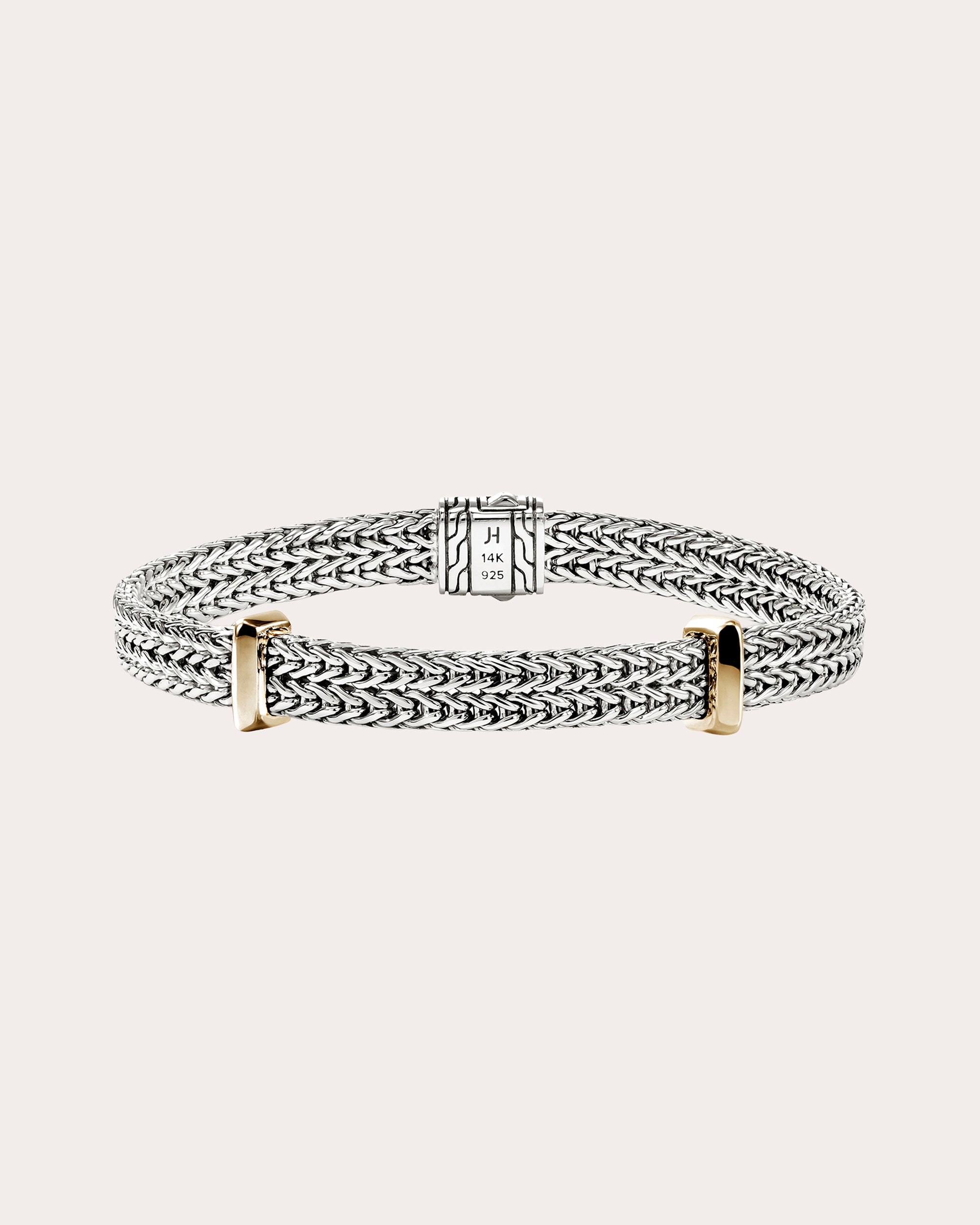 Two-Tone 6mm Icon Link Bracelet