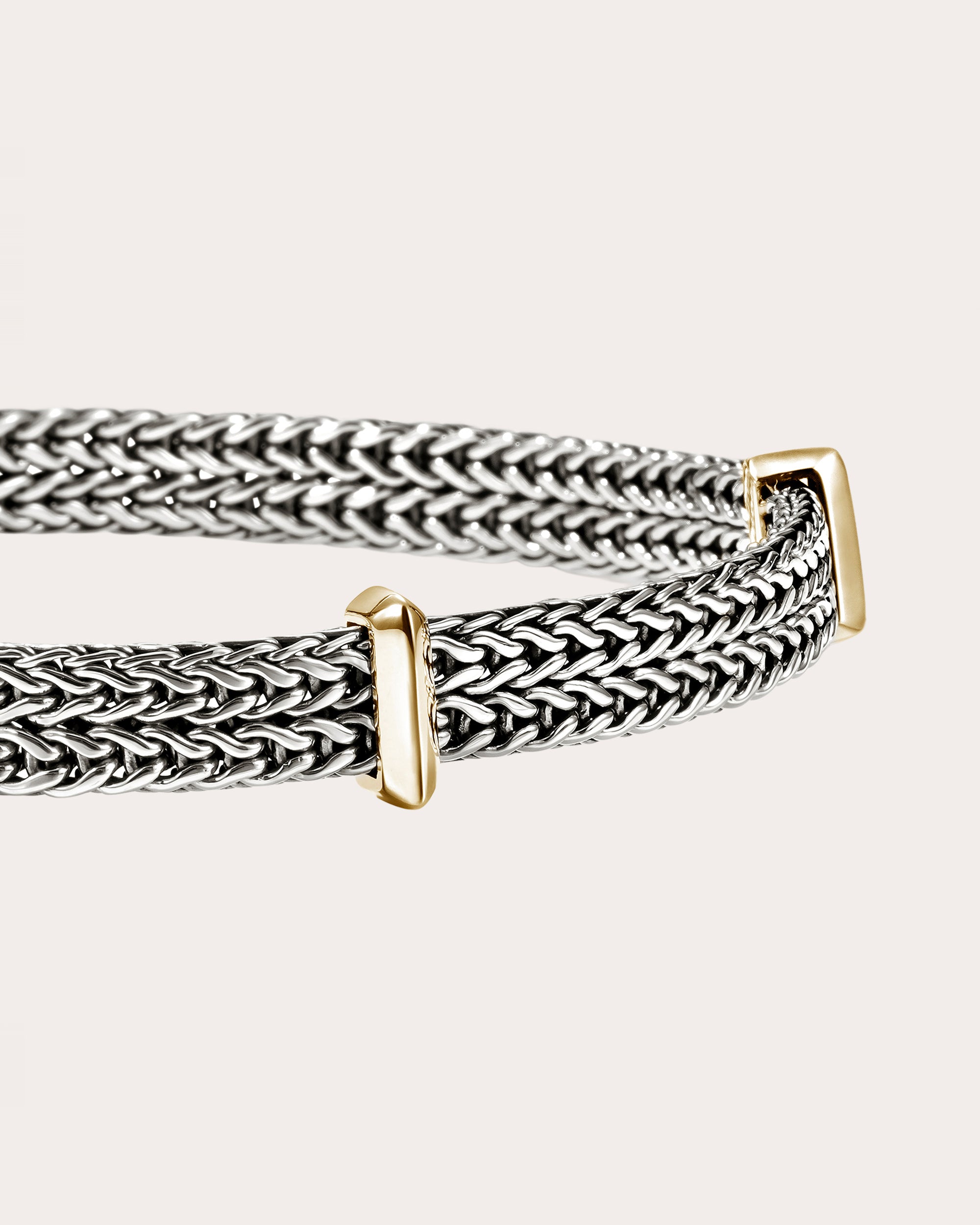 Two-Tone 6mm Icon Link Bracelet
