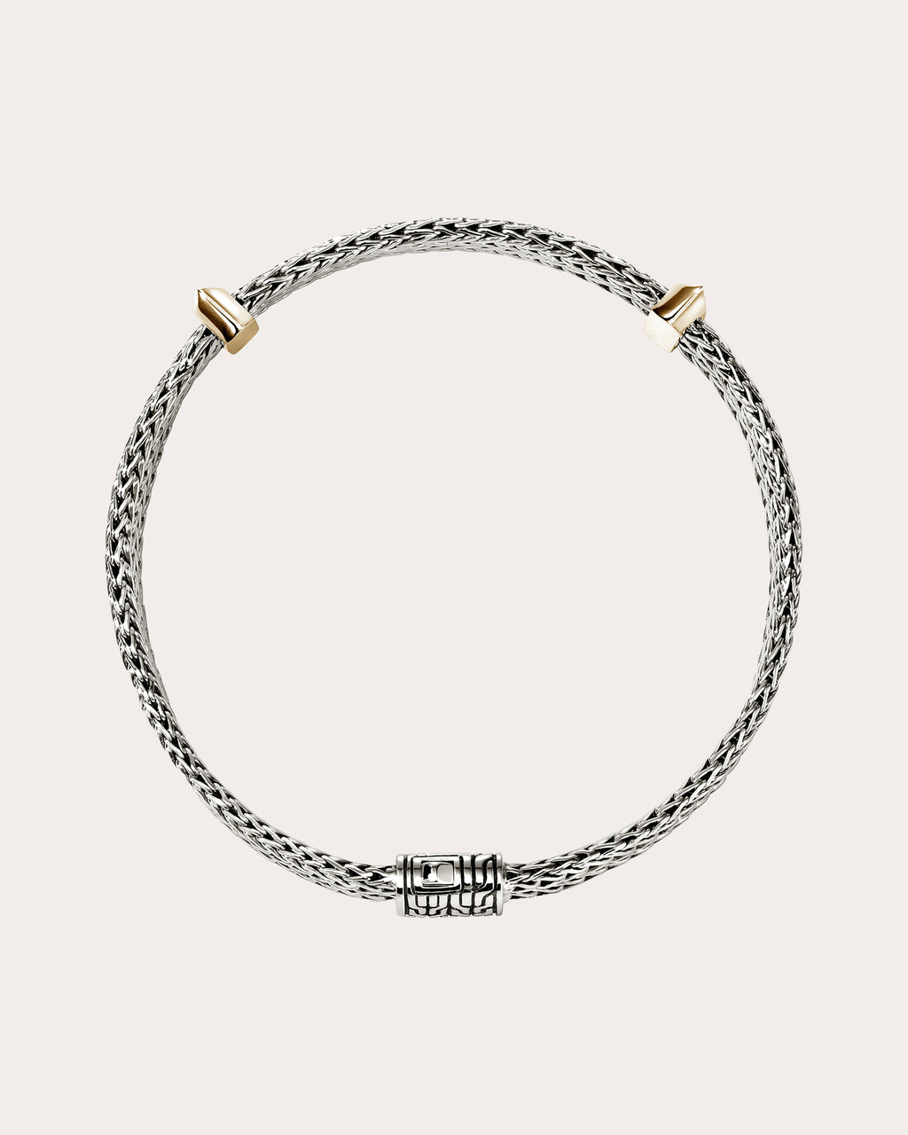 Two-Tone 6mm Icon Link Bracelet