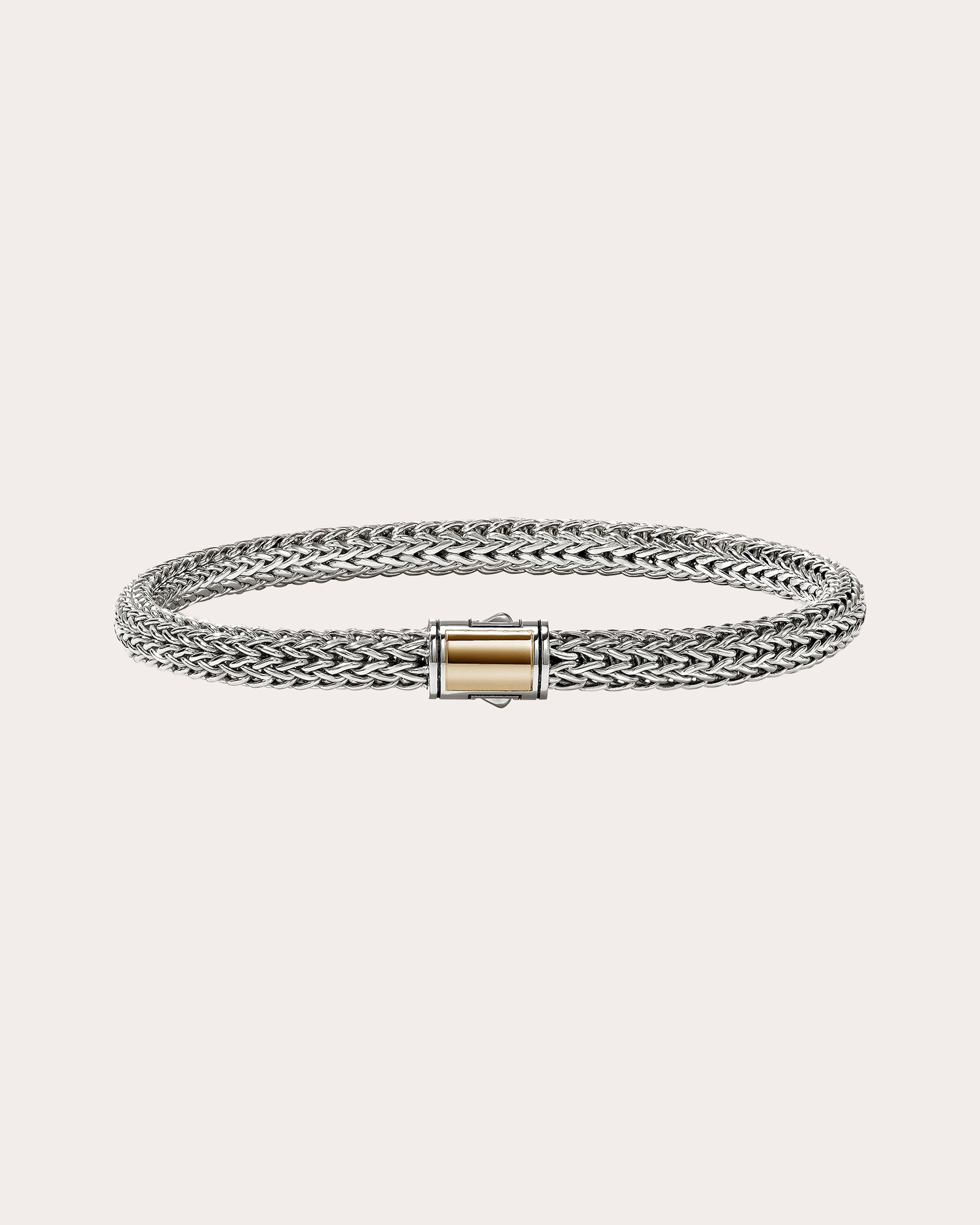 Two-Tone 5mm Icon Chain Bracelet