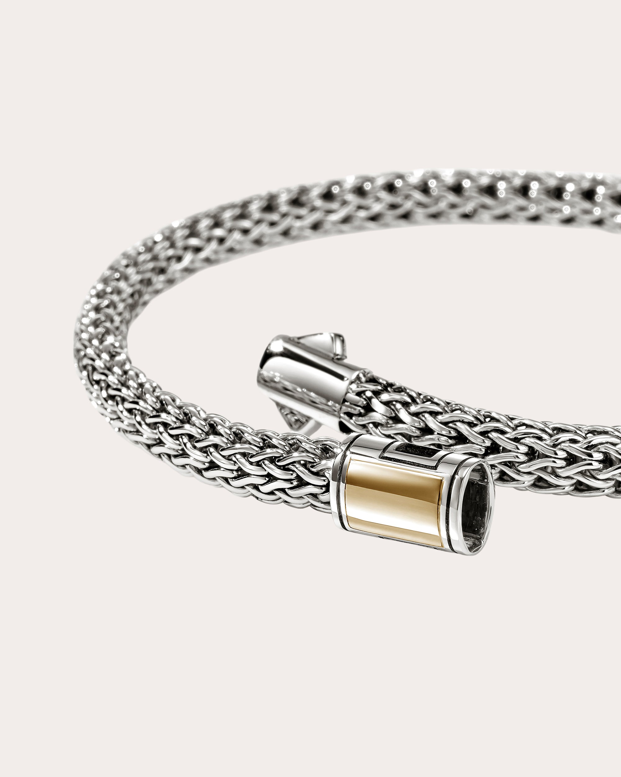 Two-Tone 5mm Icon Chain Bracelet