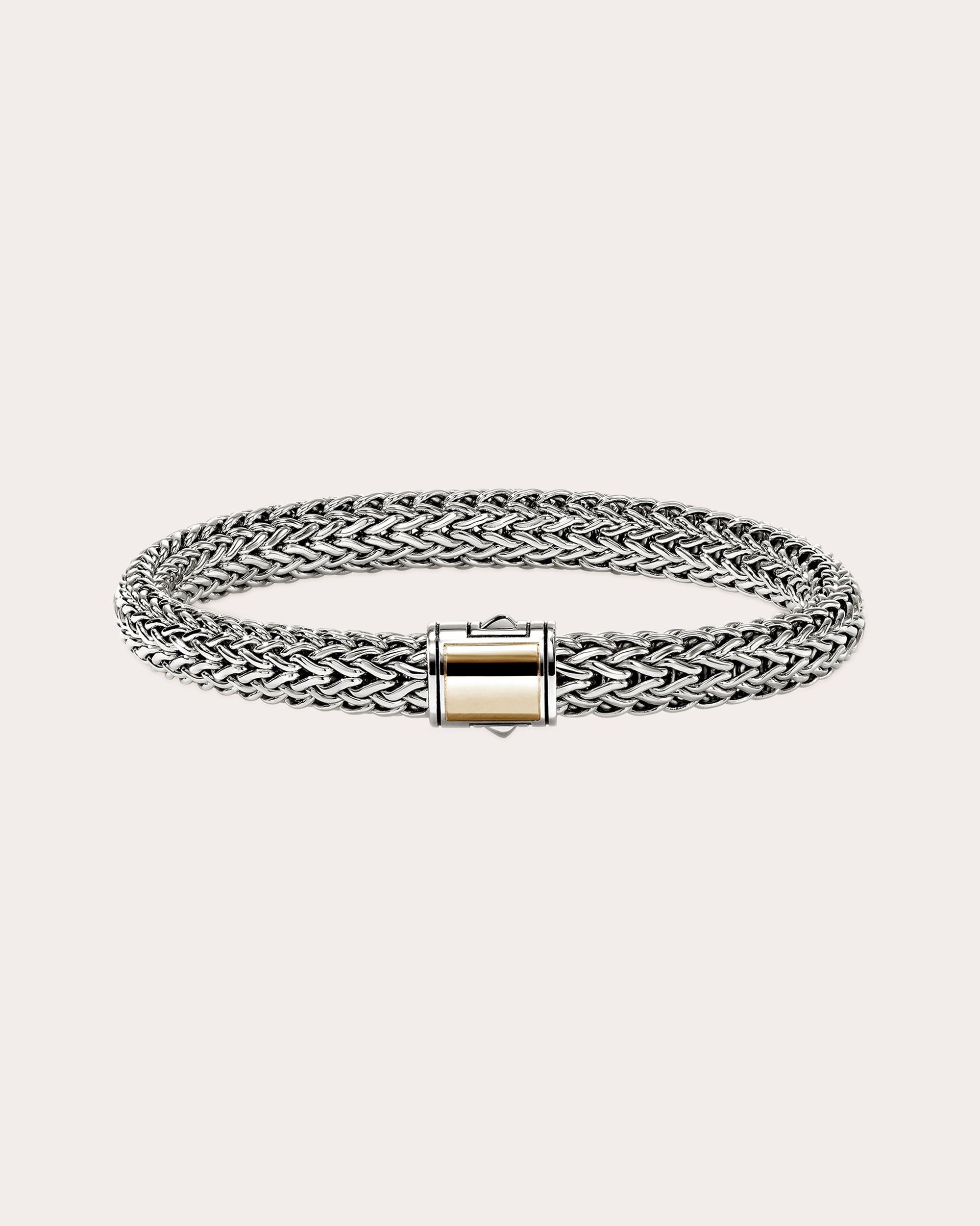 Two-Tone 7.5mm Icon Chain Bracelet