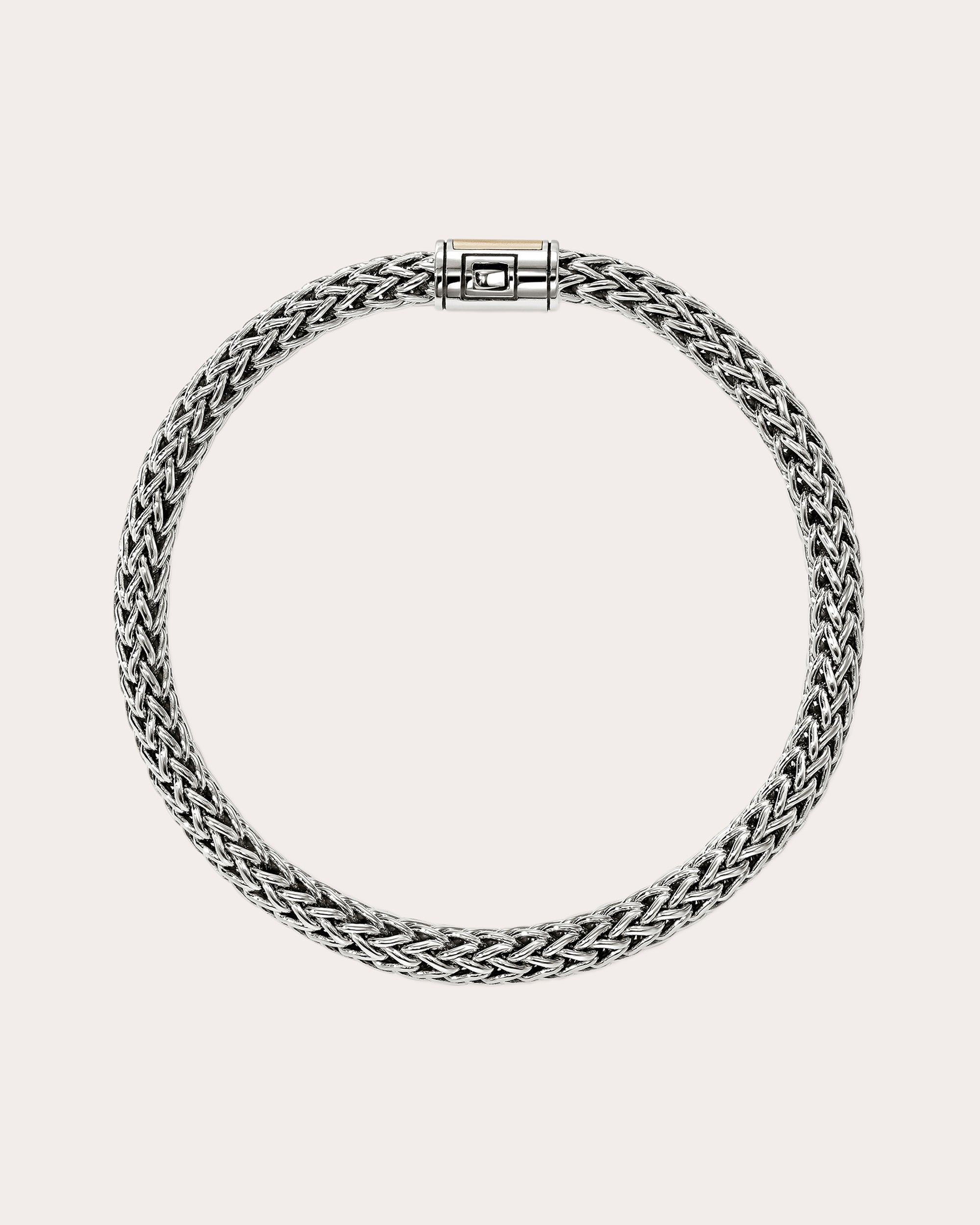 Two-Tone 7.5mm Icon Chain Bracelet