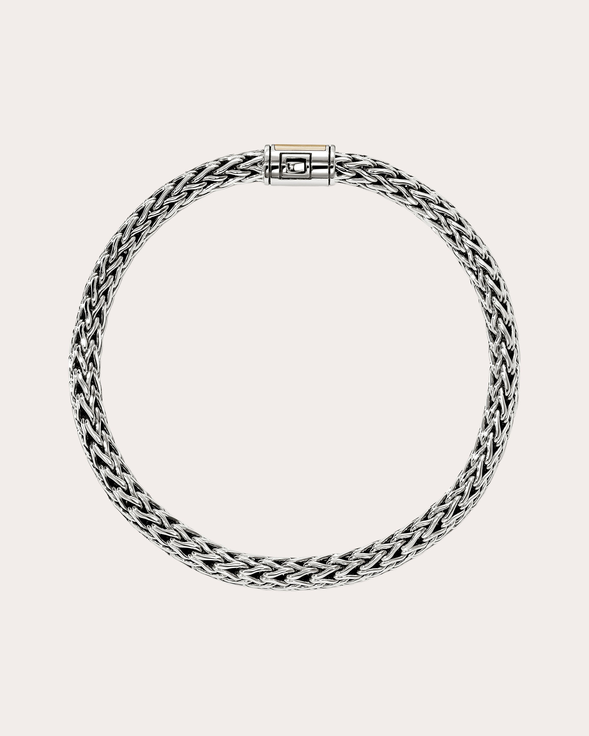 Two-Tone 6.5mm Icon Chain Bracelet