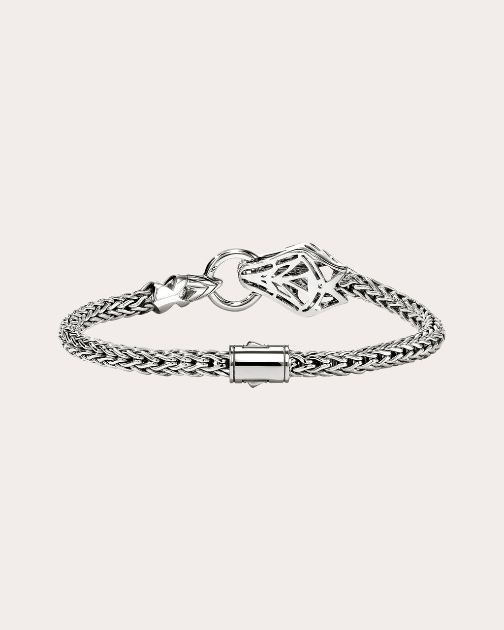 Blue Sapphire Two-Tone Naga Bracelet