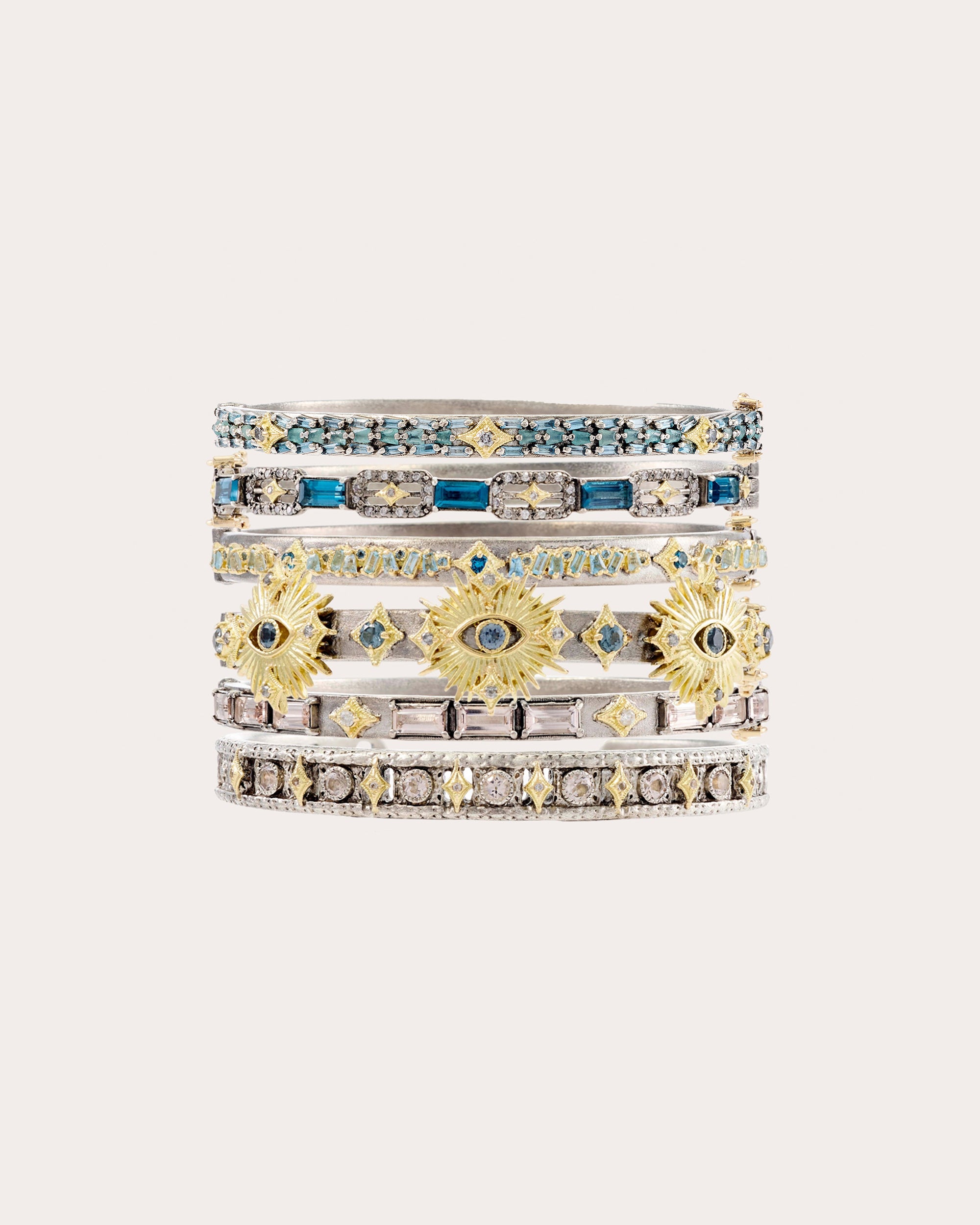 Topaz & Grandidierite Kick Crivelli Bracelet