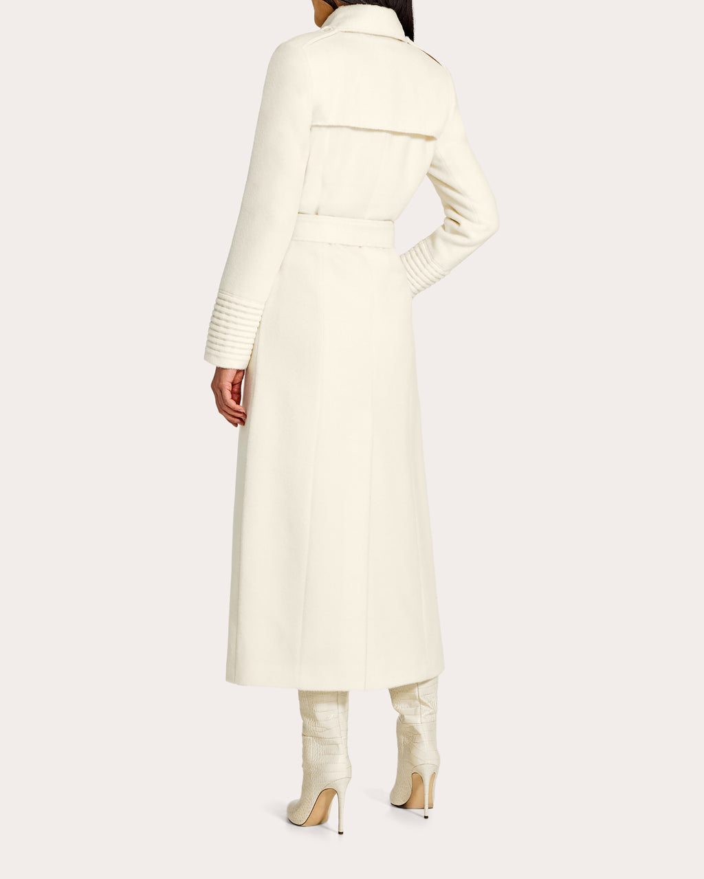 Baby Alpaca Maxi Trench Coat