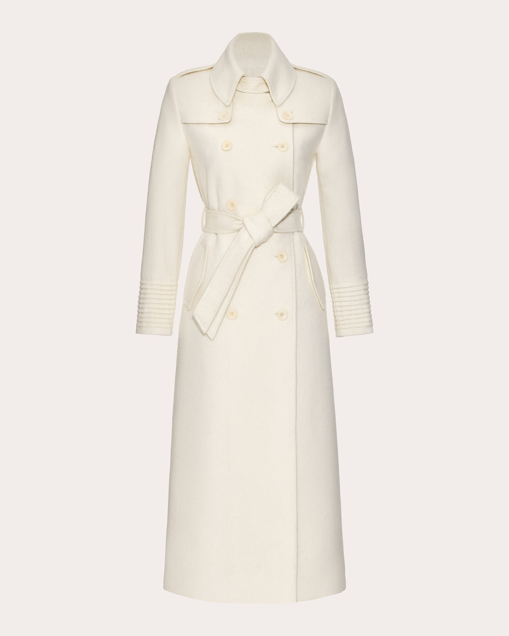 Baby Alpaca Maxi Trench Coat