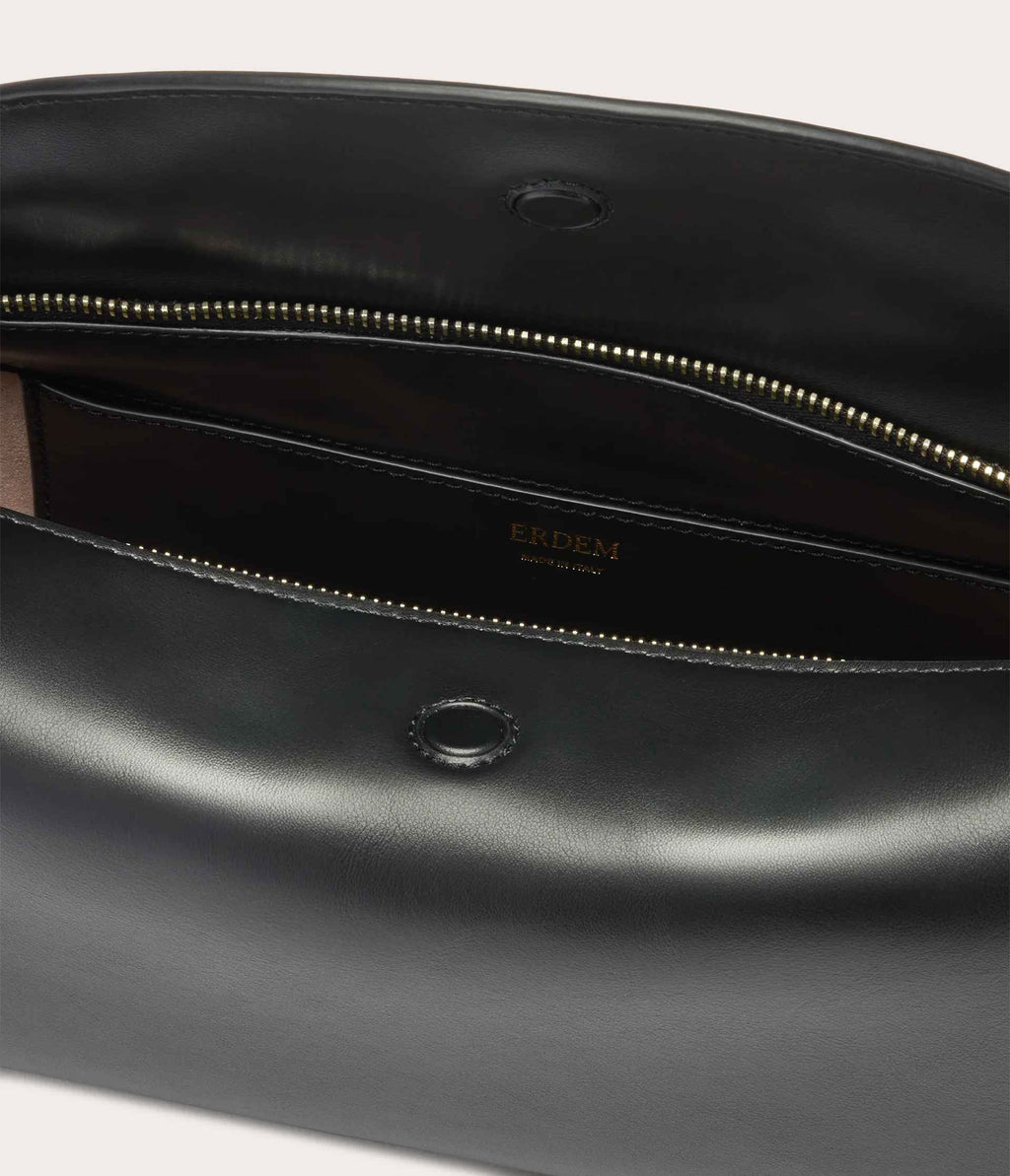 East West Leather Bloom Bag