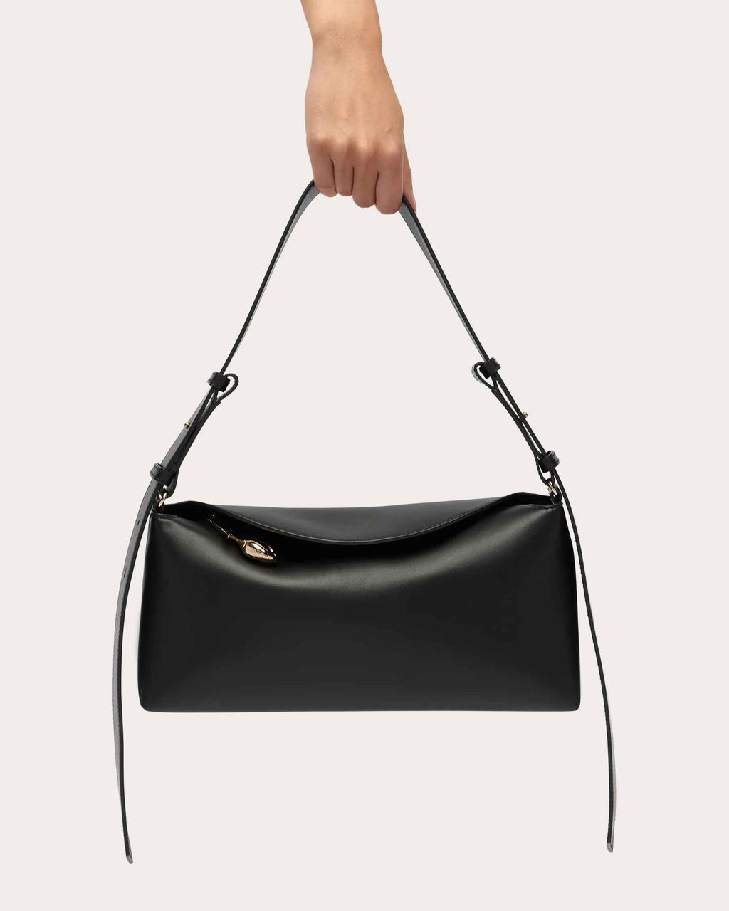 East West Leather Bloom Bag