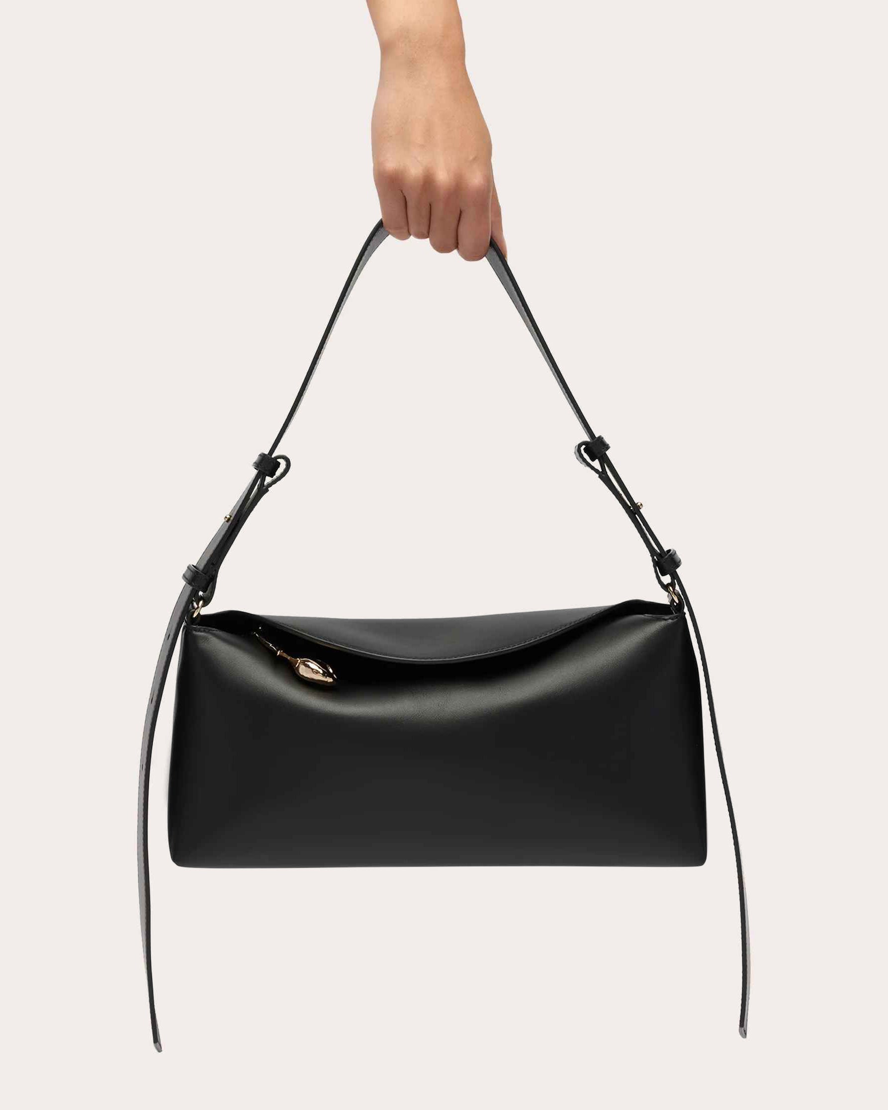 East West Leather Bloom Bag