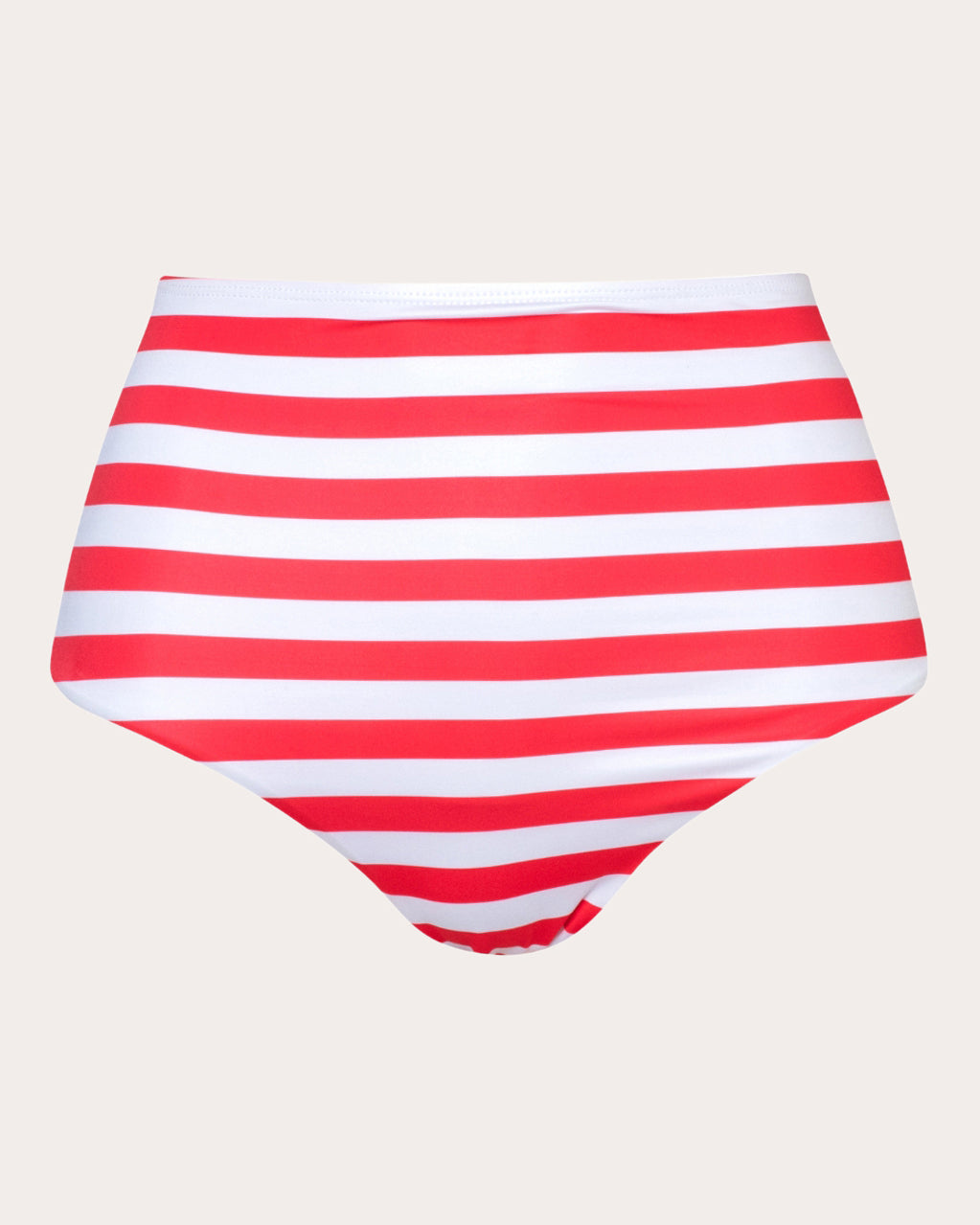 Banes Striped High Rise Bikini Brief