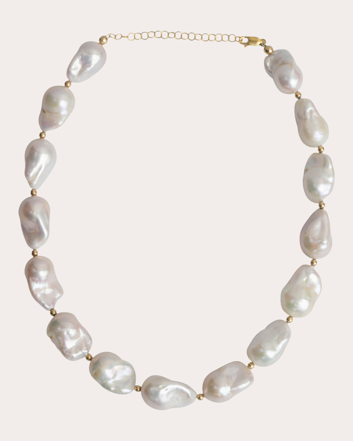 Baroque Pearl Choker Necklace