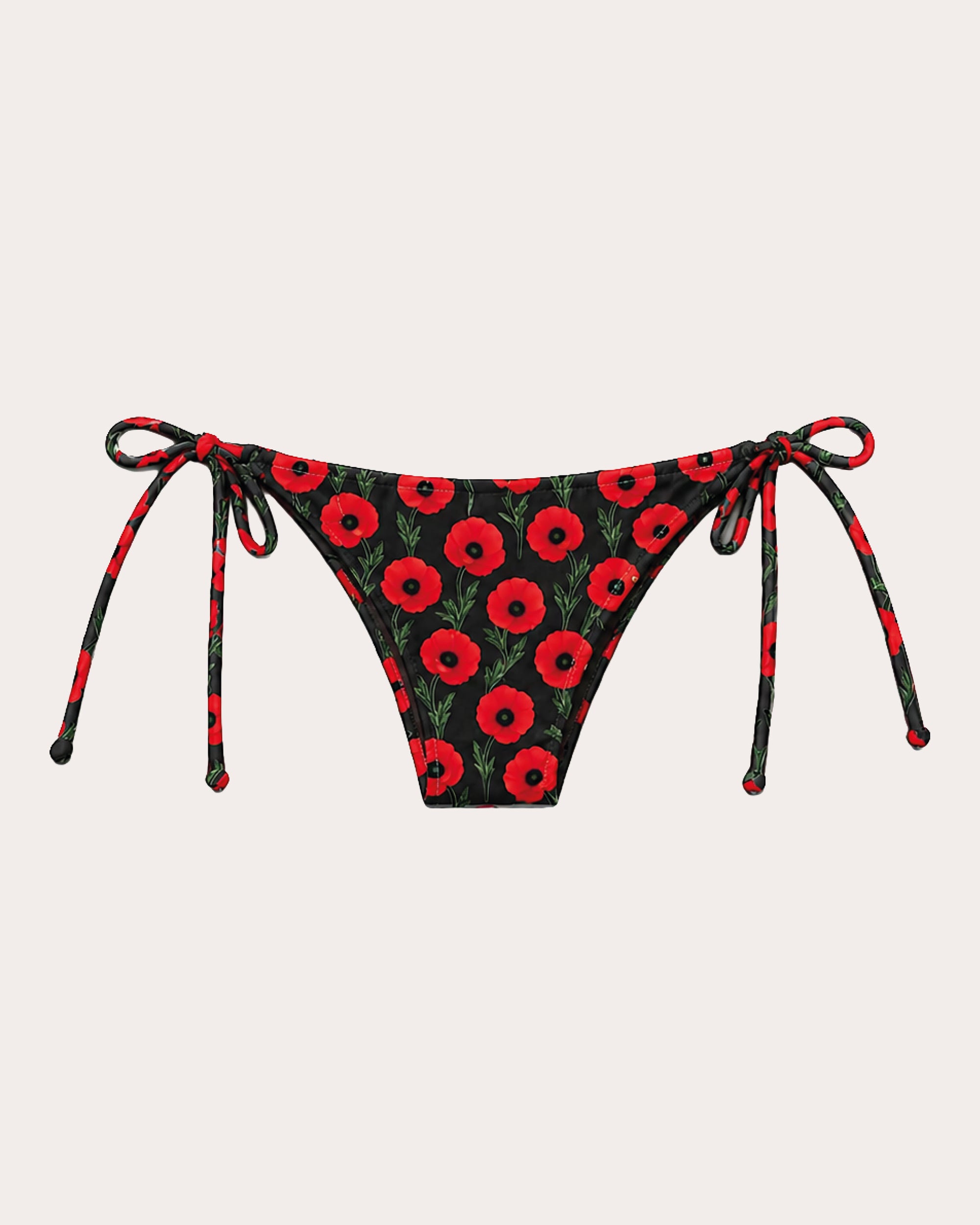 Poopy String Bauta Floral String Bikini Bottoms | Olivela