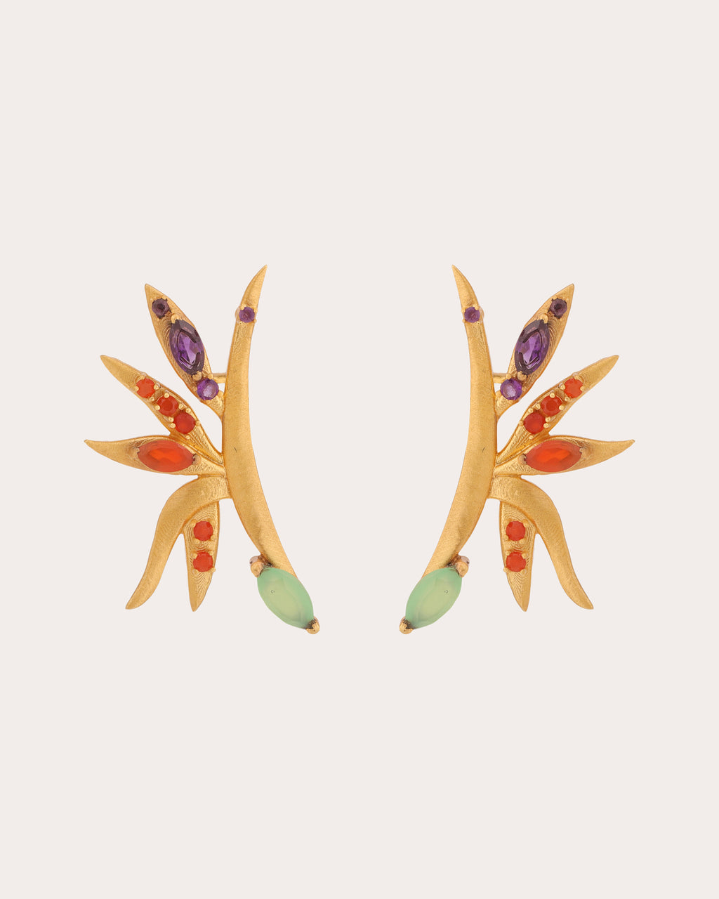 Birds of Paradise Stud Earrings