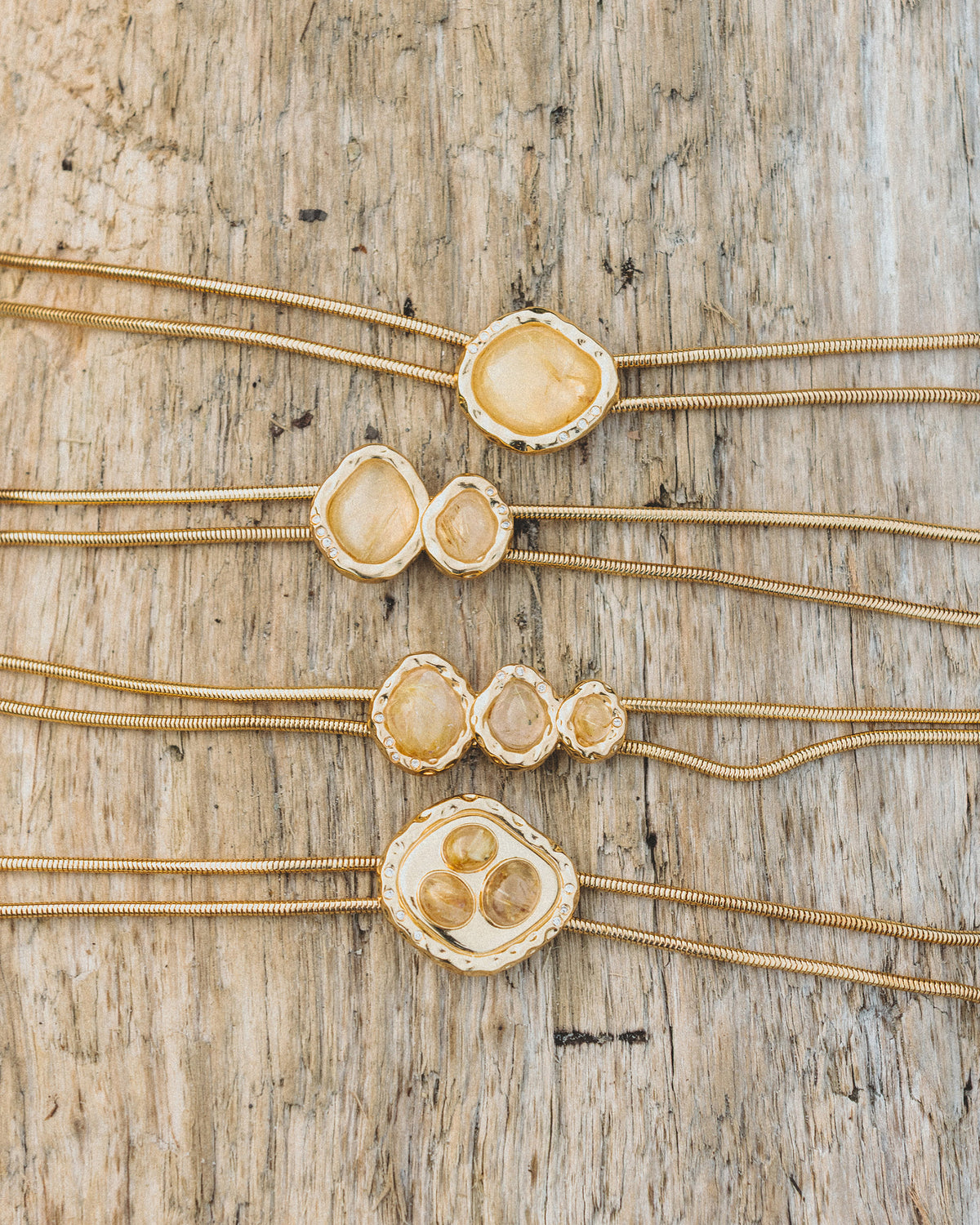 Rutilated Quartz Joanna Bolo Necklace