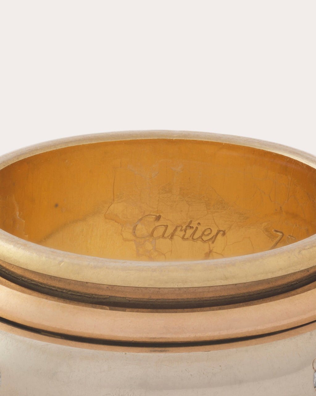 Vintage Cartier Trinity Spinner Ring