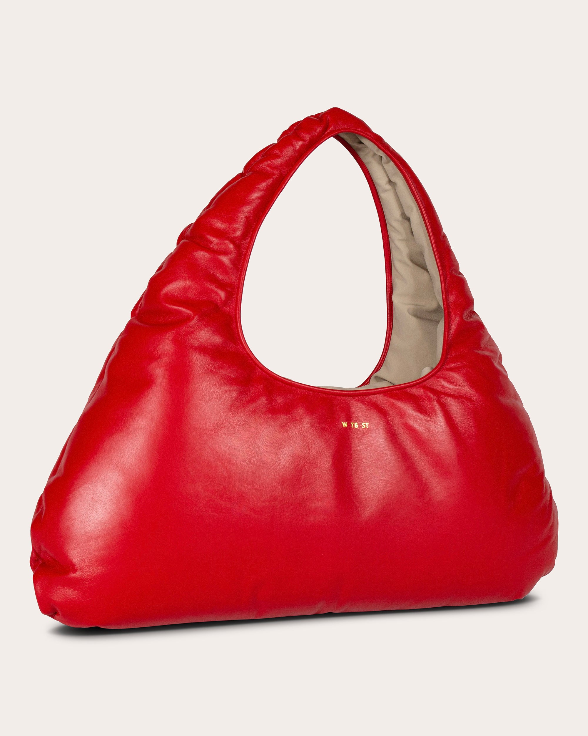 Large Cloud Leather Shoulder Bag