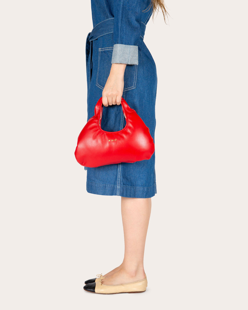Micro Cloud Leather Tote