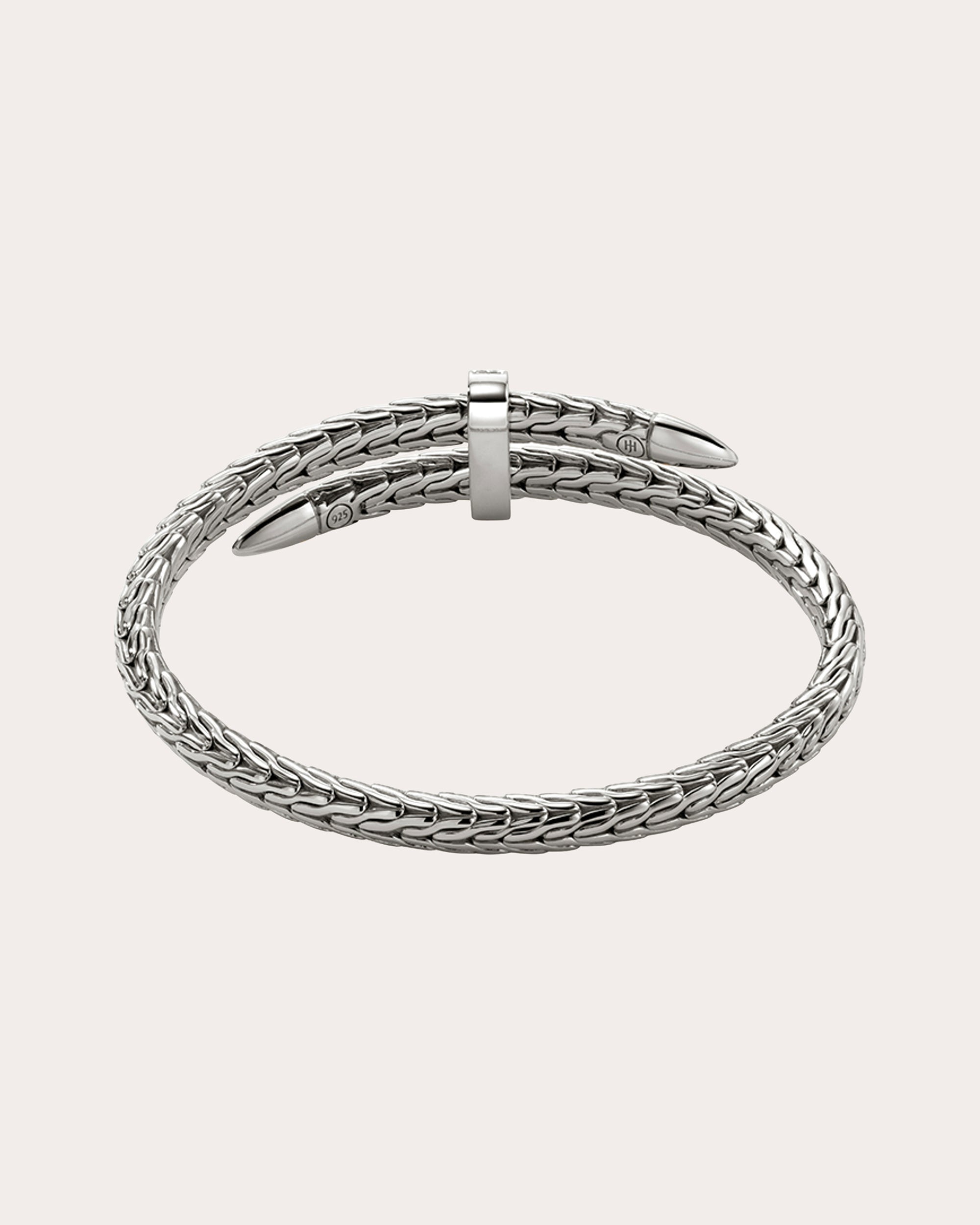 Diamond Spear Pavé Flex Cuff