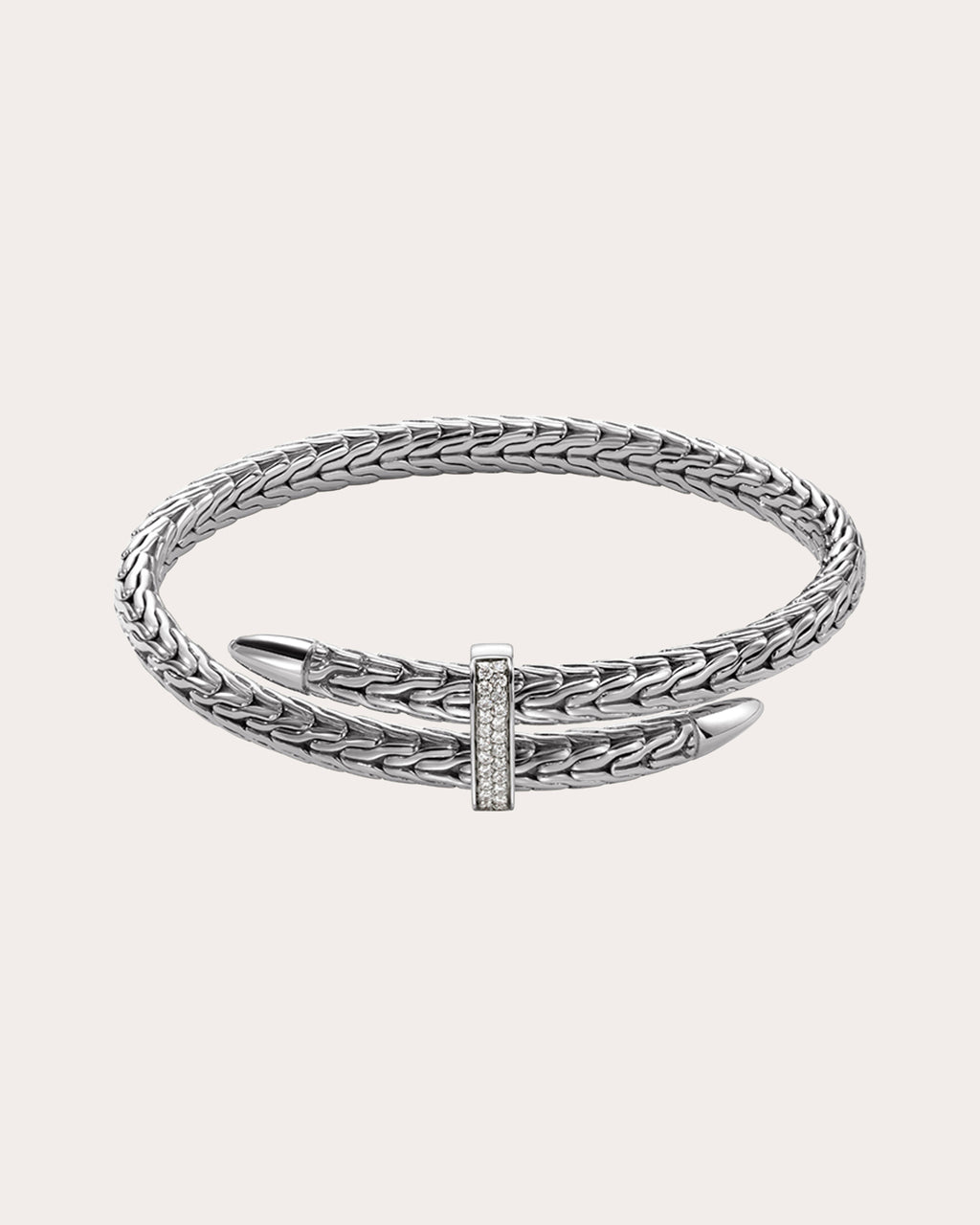 Diamond Spear Pavé Flex Cuff