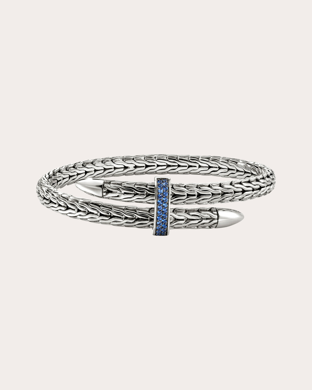 Blue Sapphire Spear Flex Cuff
