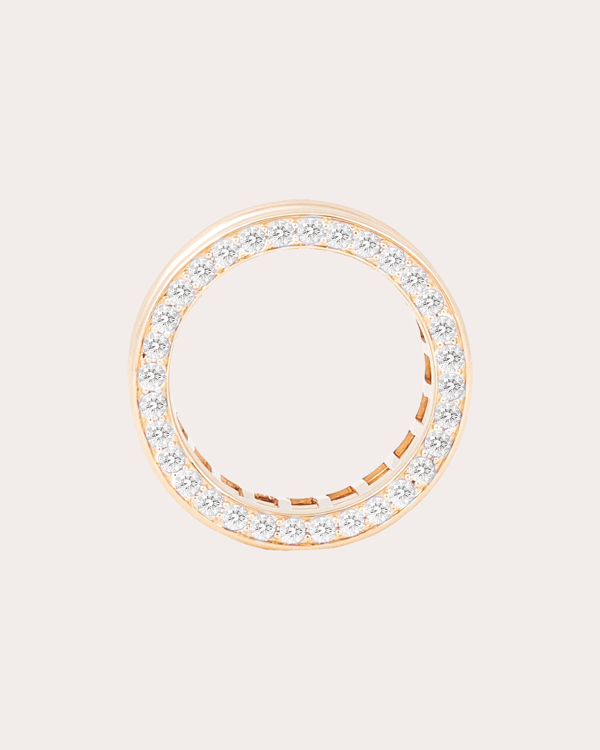 Diamond Revel Dimensional Cigar Band Ring