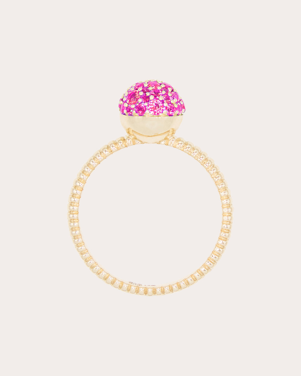 Pink Sapphire Revel Small Bobble Ring