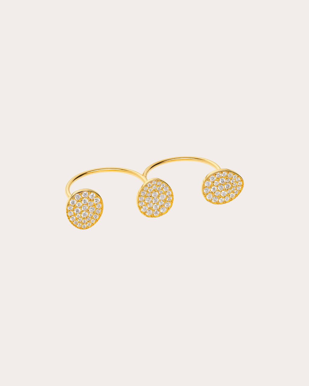 Diamond Trio Flat Ring