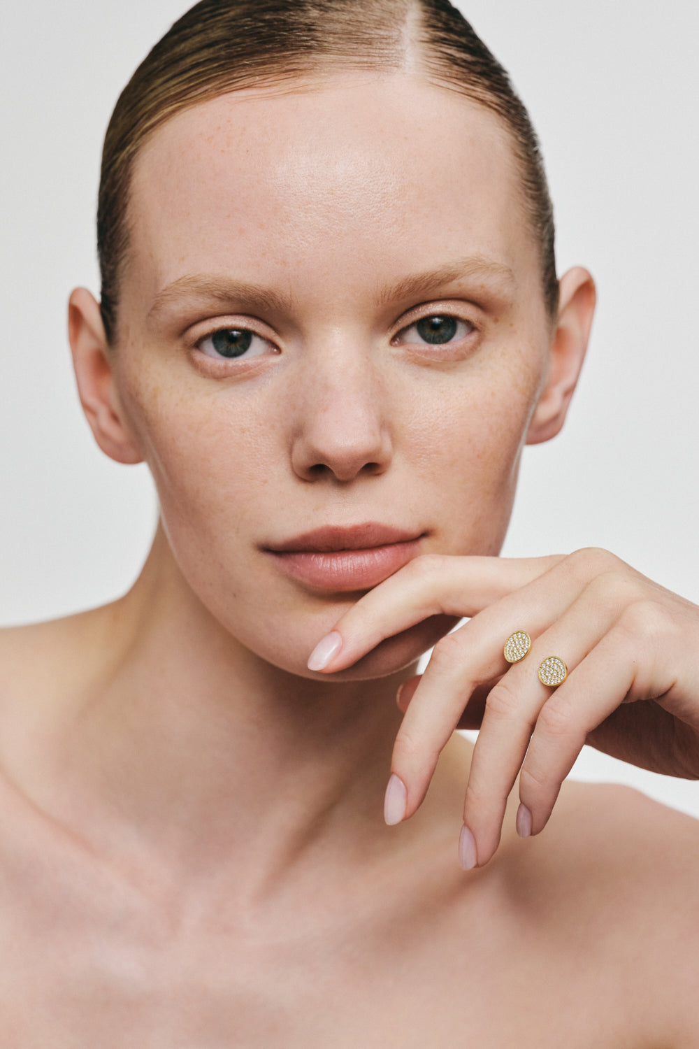 Diamond Duo Flat Ring