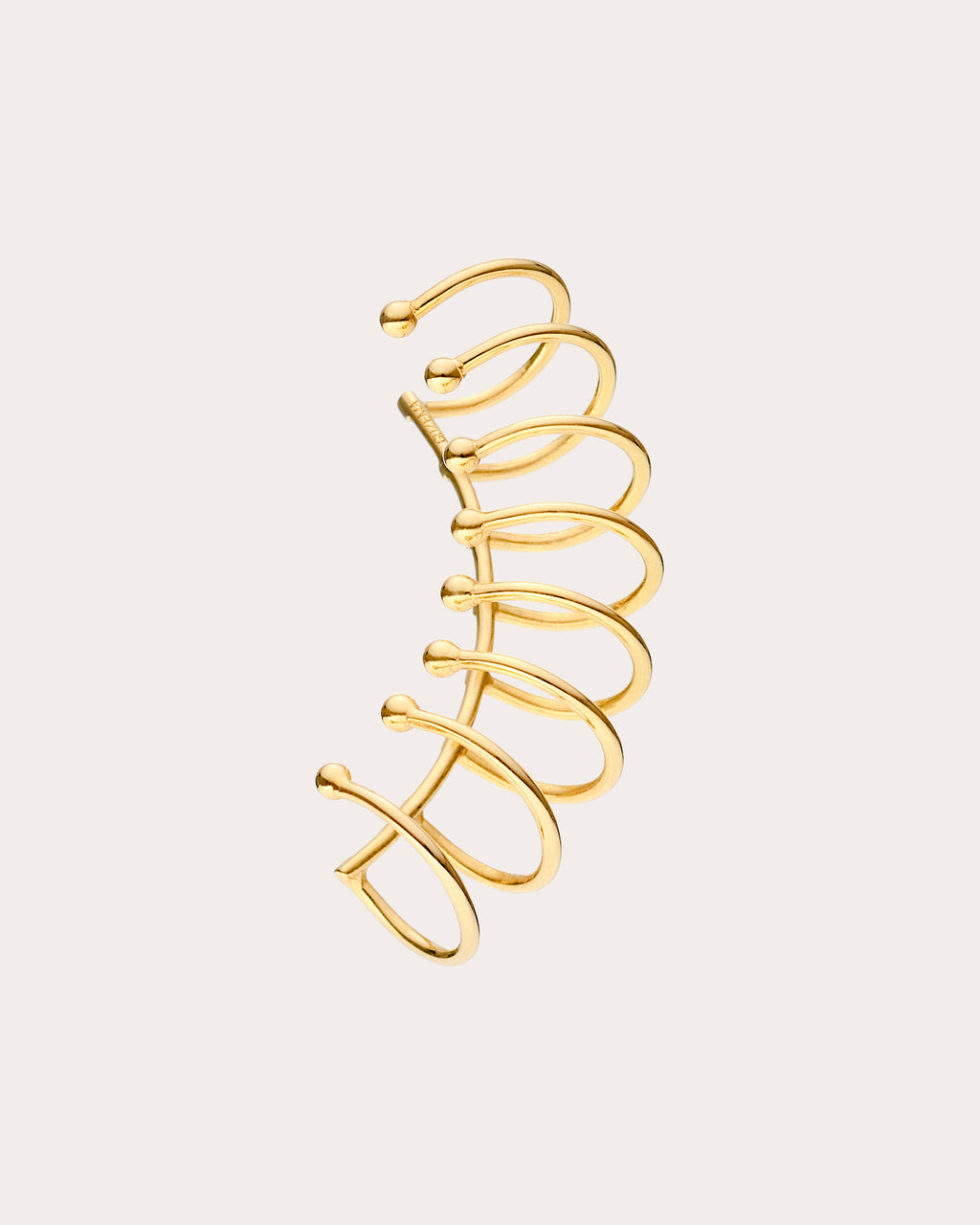 18k Gold Serenity Ear Cuff