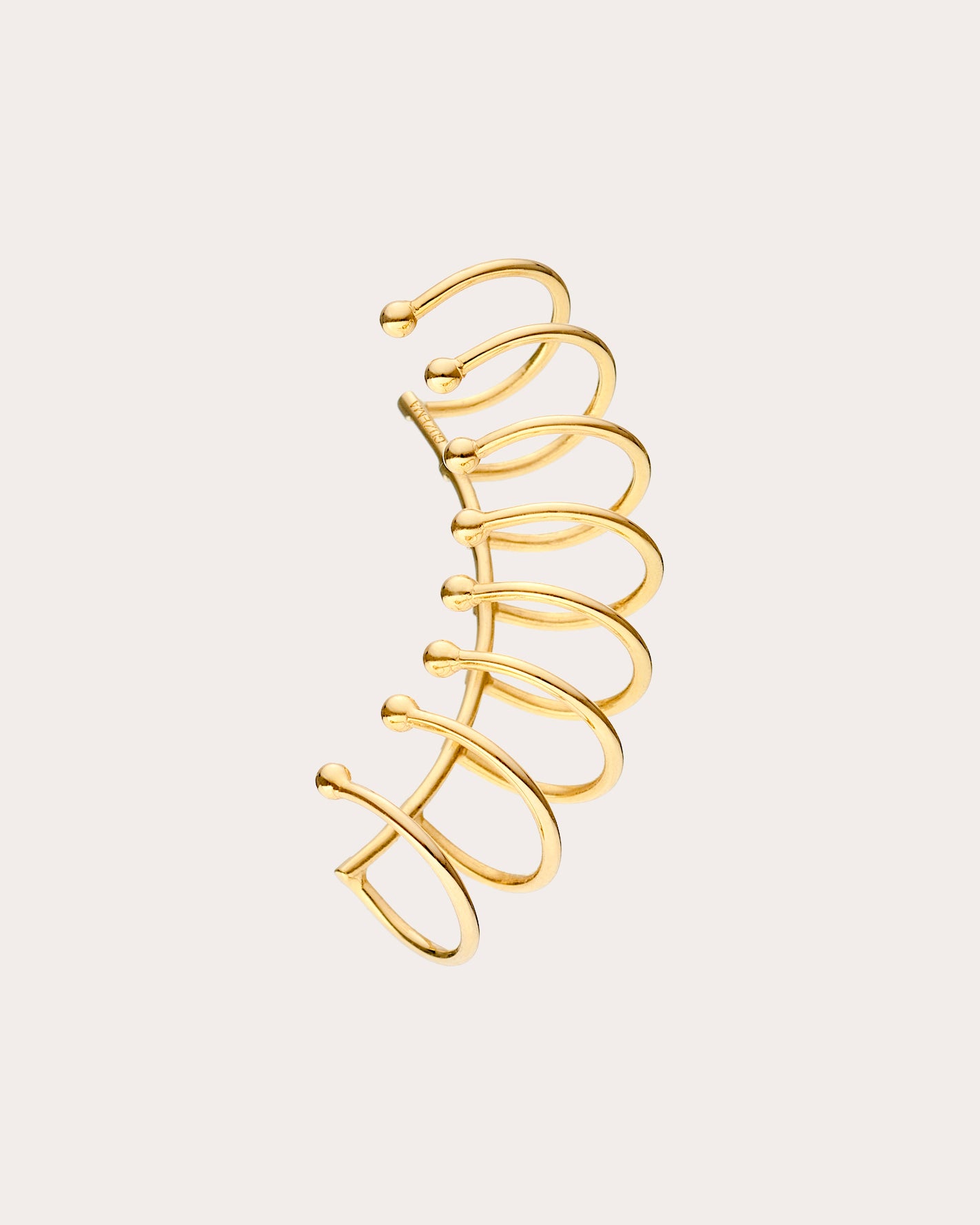 18k Gold Serenity Ear Cuff