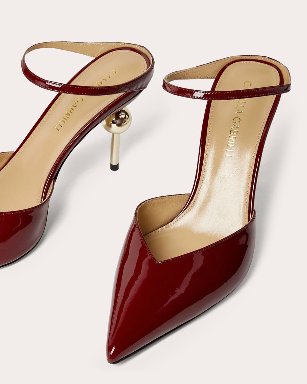 Emma 85 Patent Leather Mule