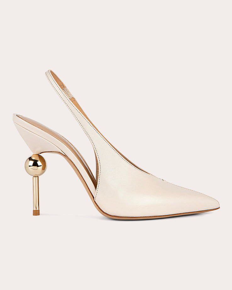 Lucia 105 Leather Slingback