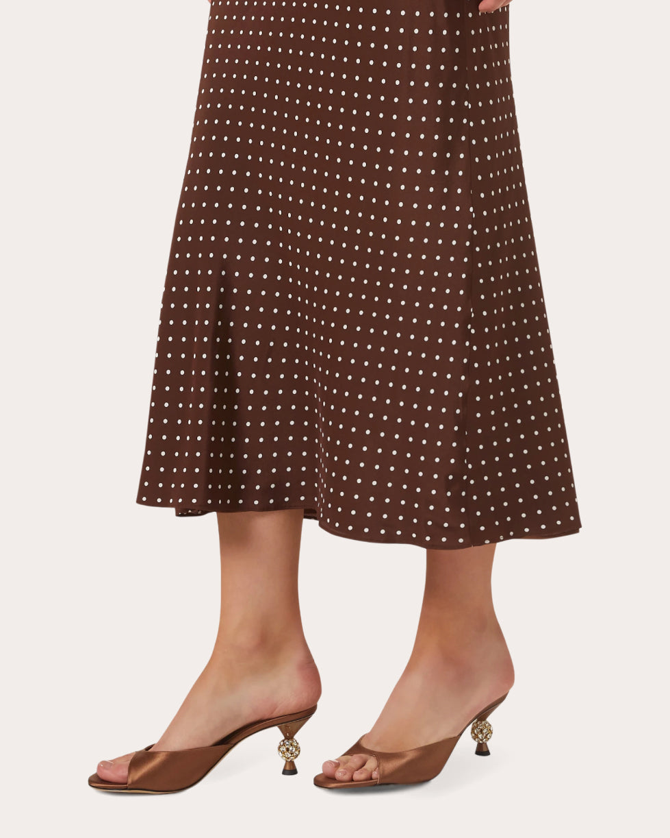 Rosie 60 Crystal Satin Mule