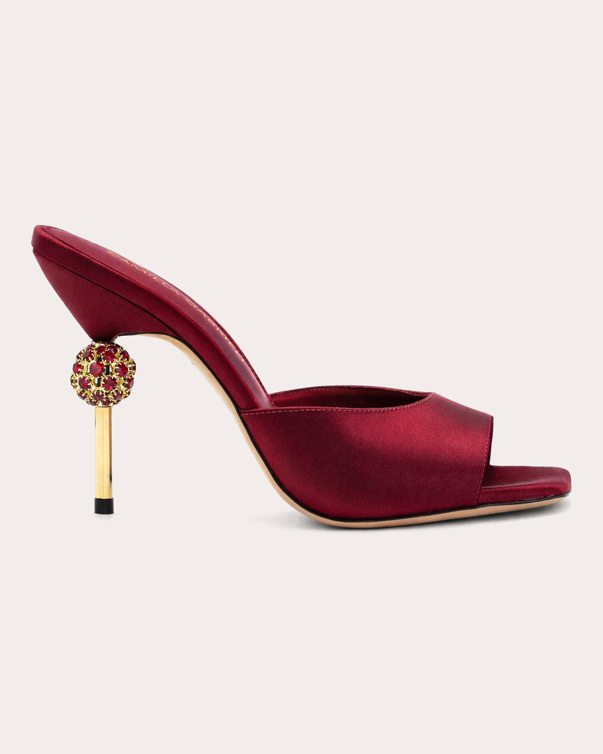 Viola 105 Crystal Satin Mule