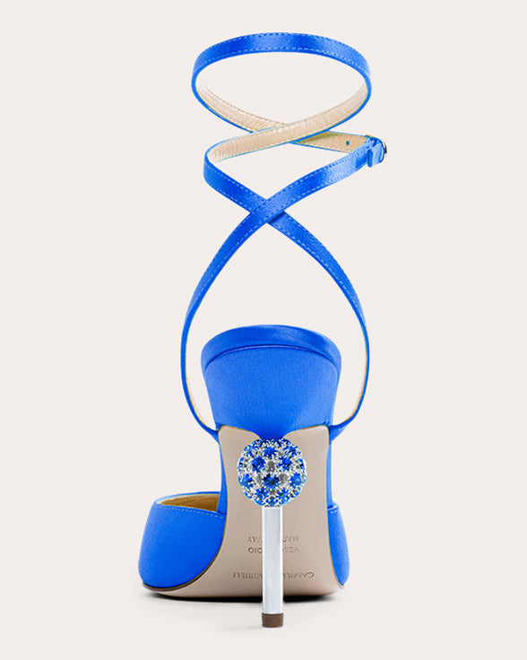 Vittoria 105 Crystal Satin Heel