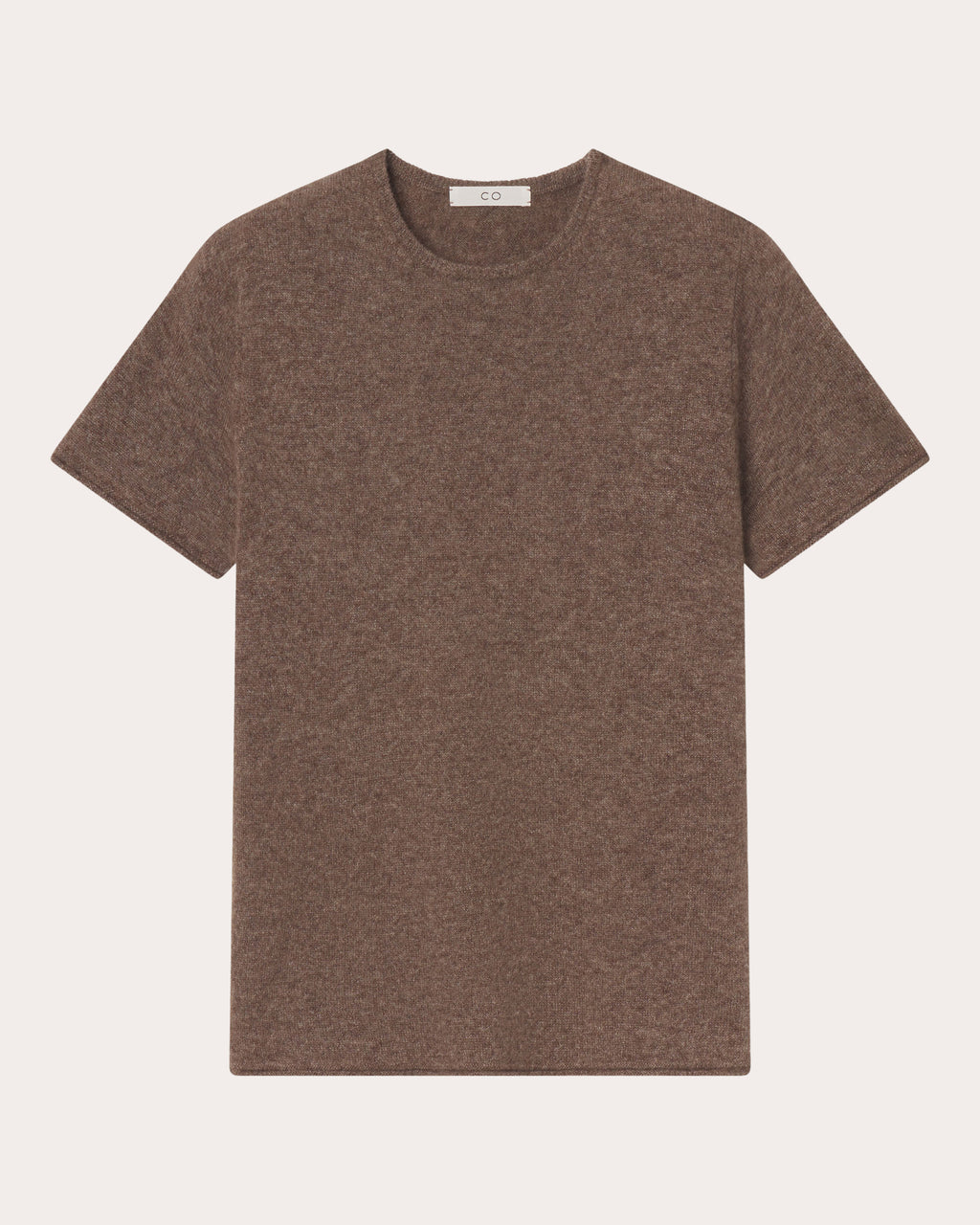 Cashmere Silk Knit T-Shirt