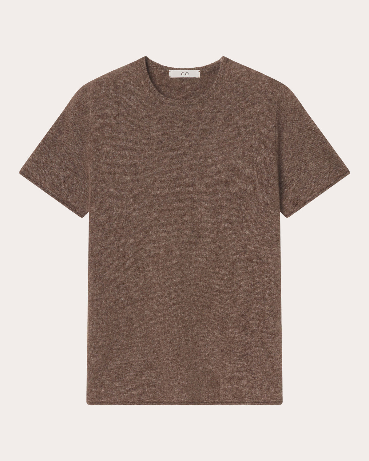 Cashmere Silk Knit T-Shirt