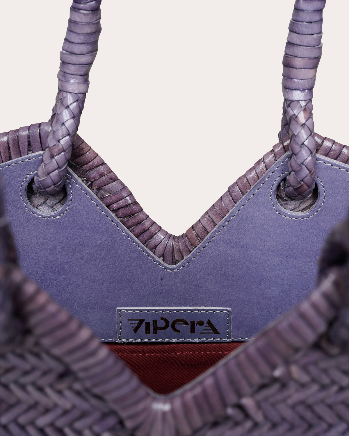 Crudelia Woven Leather Shoulder Bag