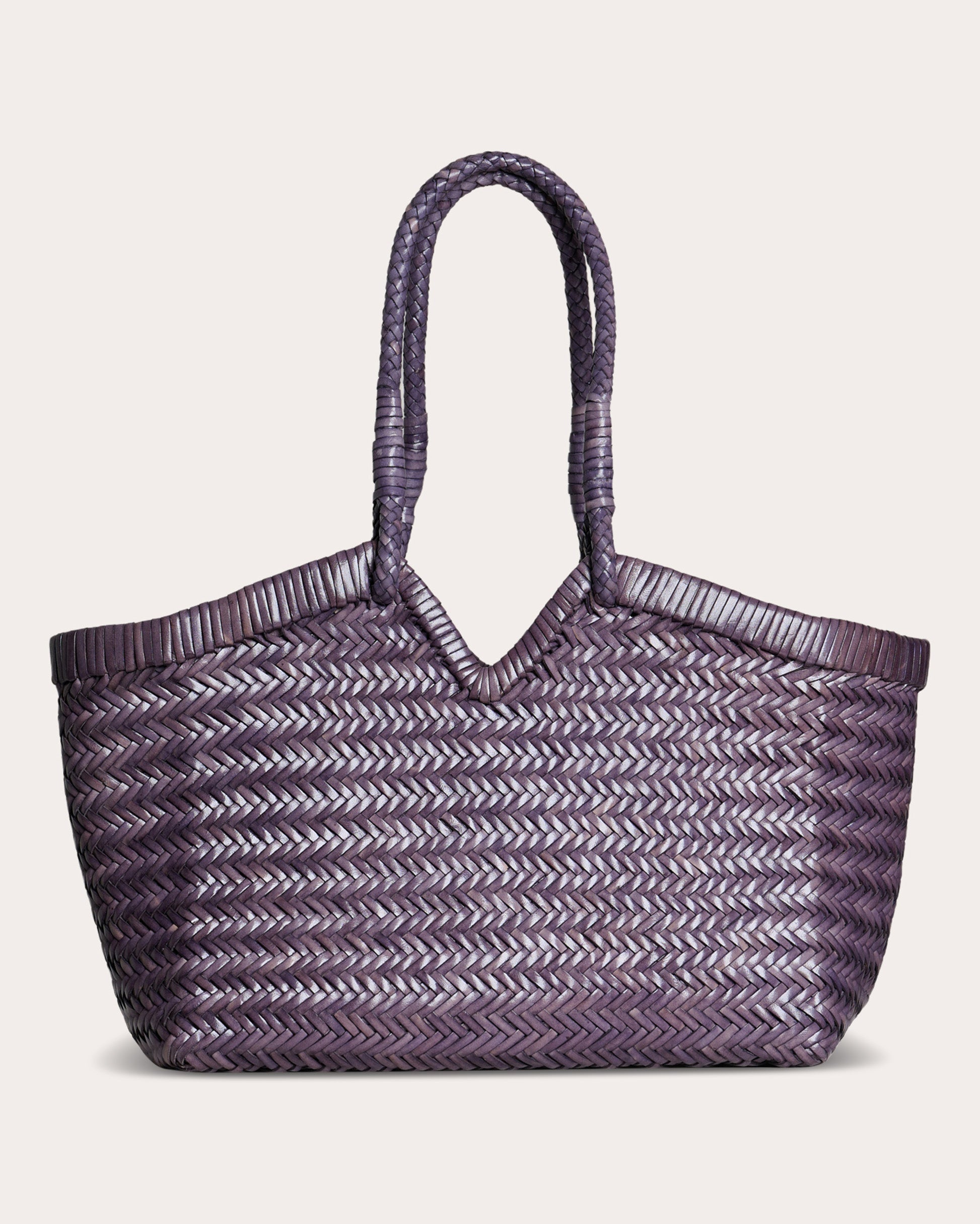 Crudelia Woven Leather Shoulder Bag