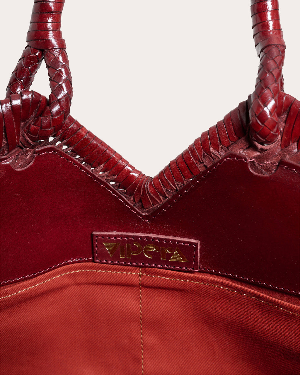 Crudelia Woven Leather Shoulder Bag